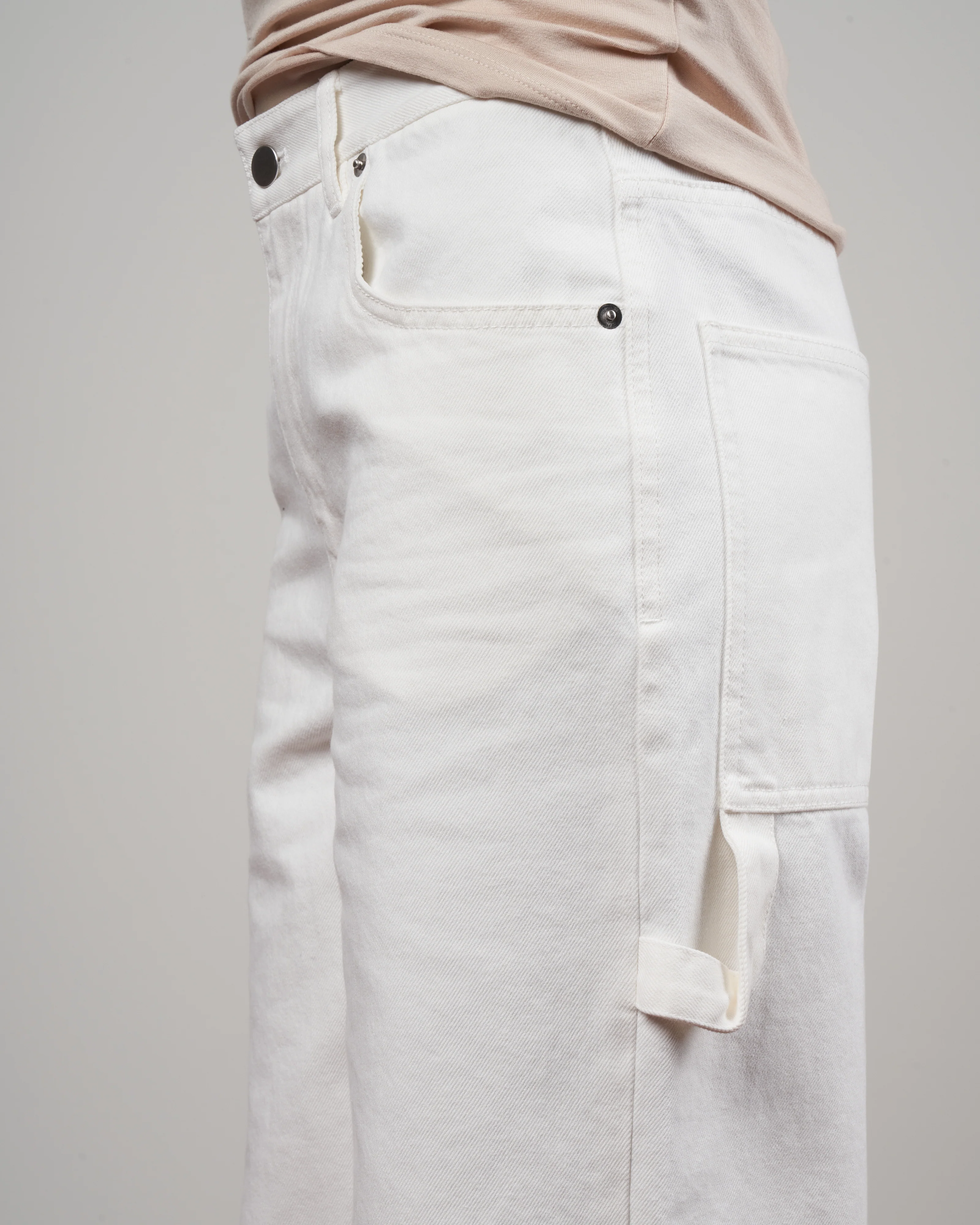 white denim sam jean - white - Image 5