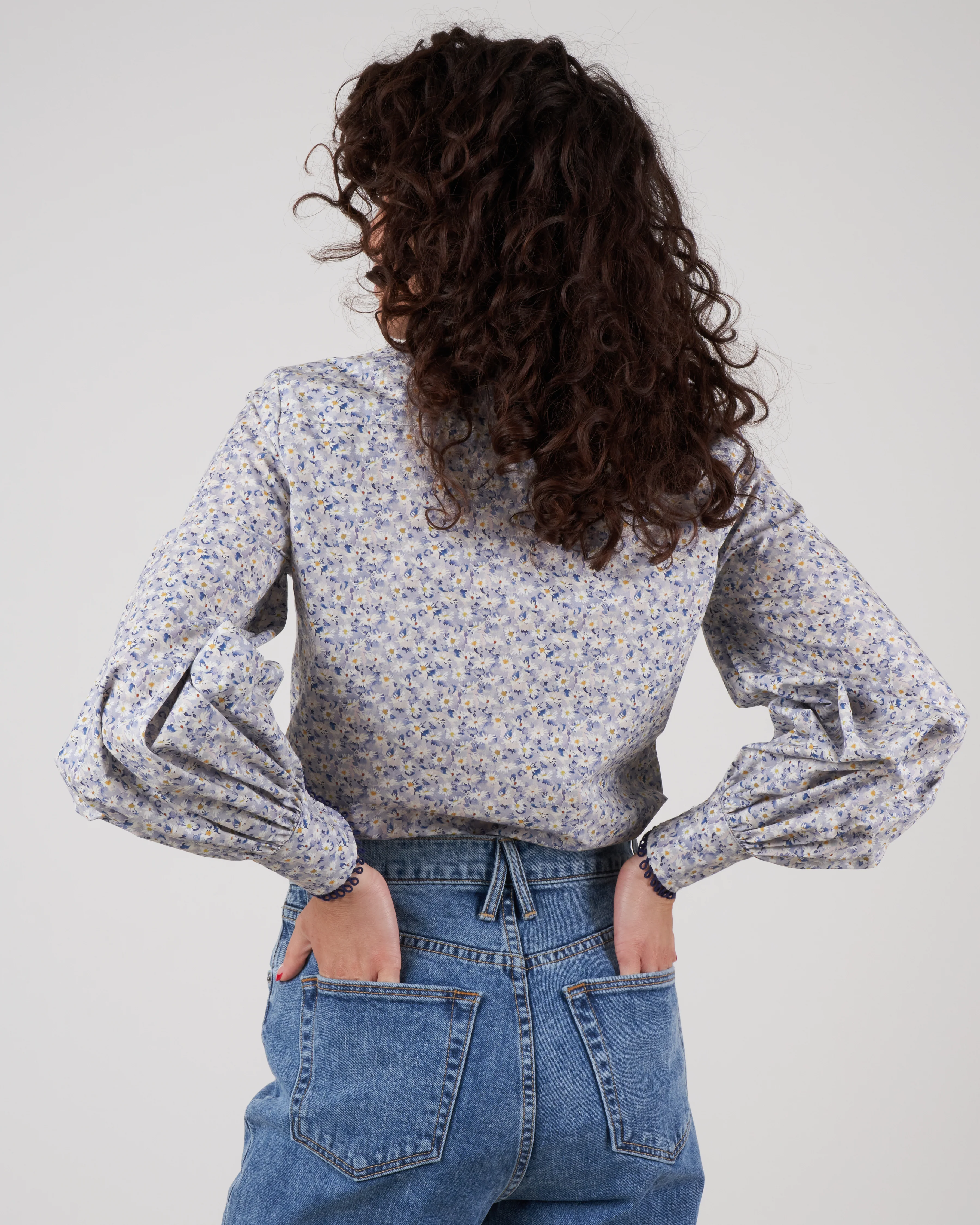 bridger top with loop trim - simones song sky - Image 3