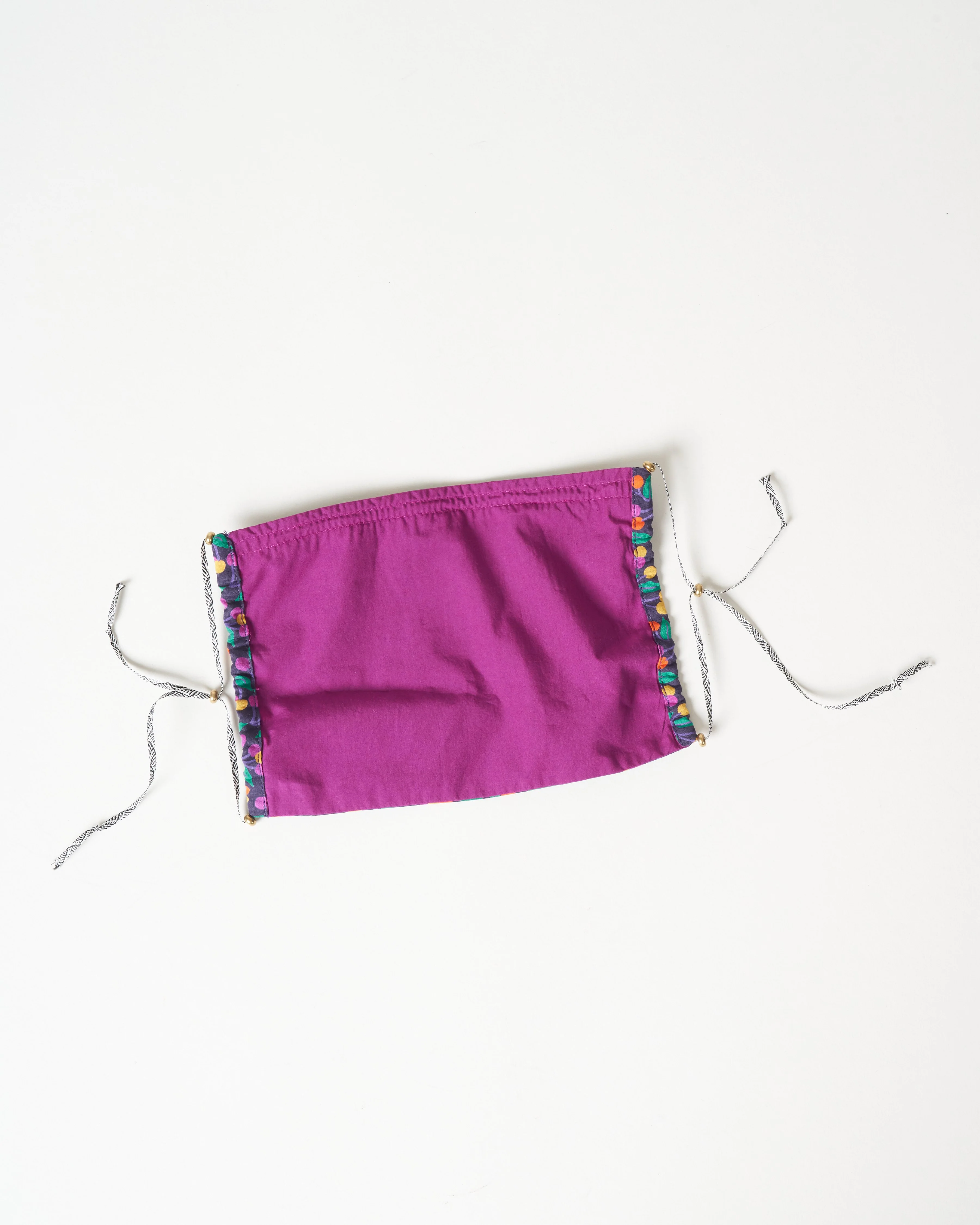 liberty print face mask - fruit print - Image 3