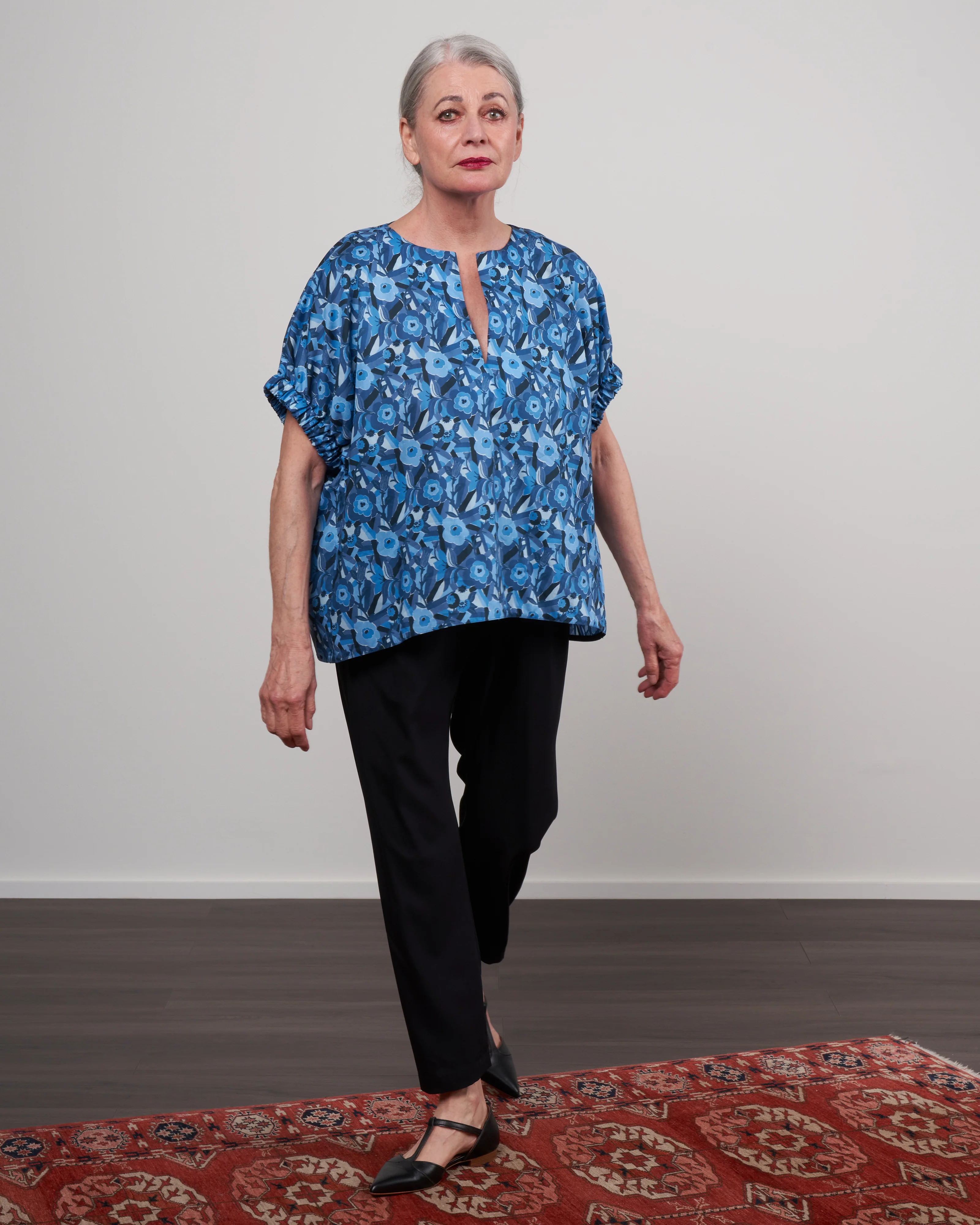 liberty print zoe shirt - bloomsbury - Image 2