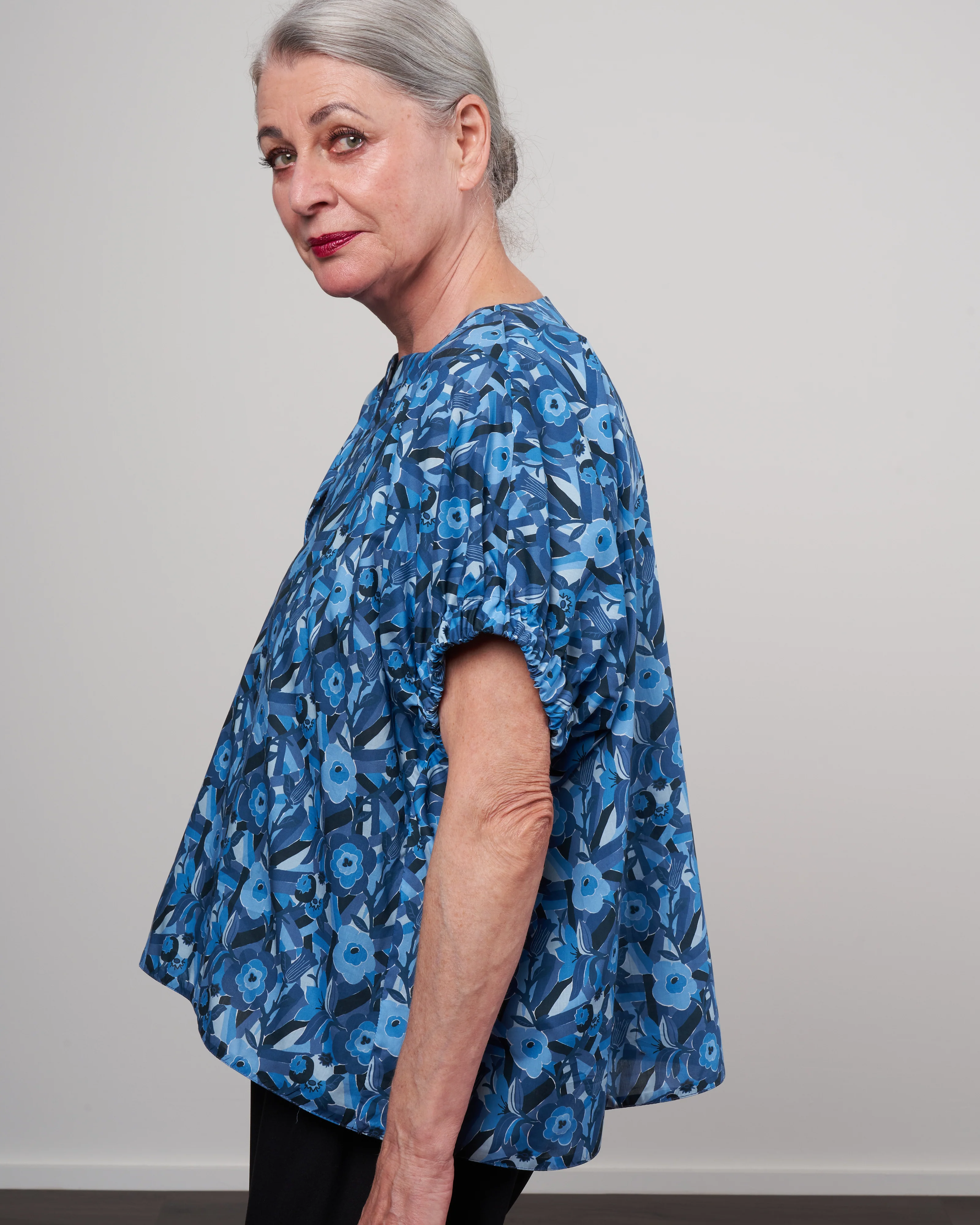 liberty print zoe shirt - bloomsbury - Image 3
