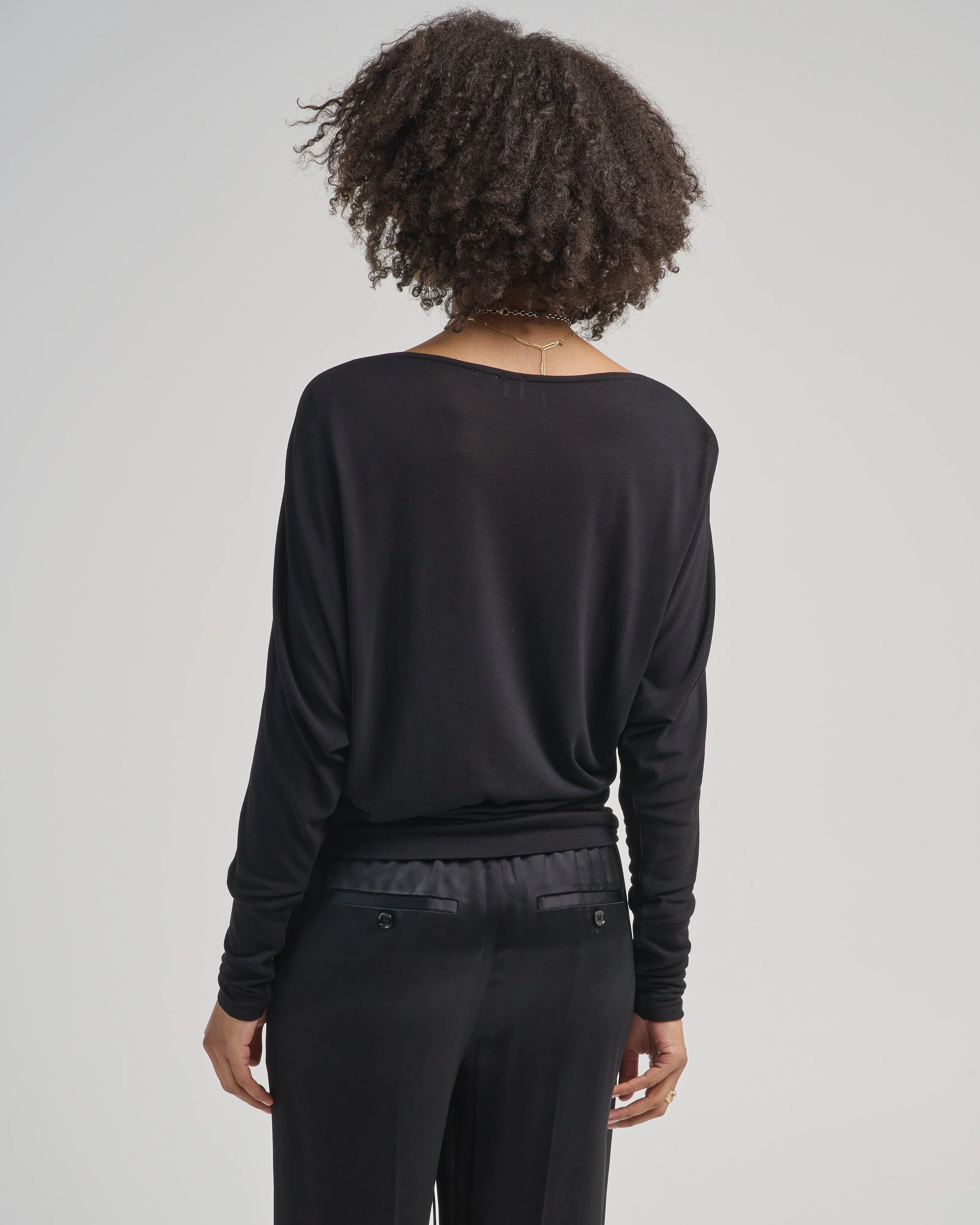 boatneck jersey top - Image 4