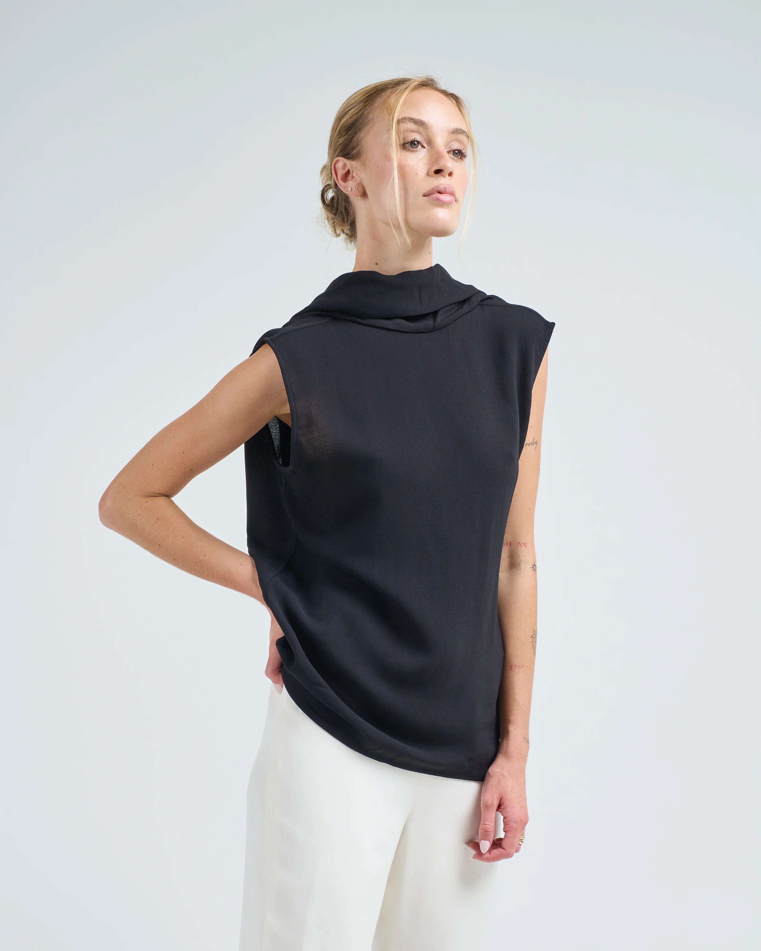 cocoon cape blouse - Image 4