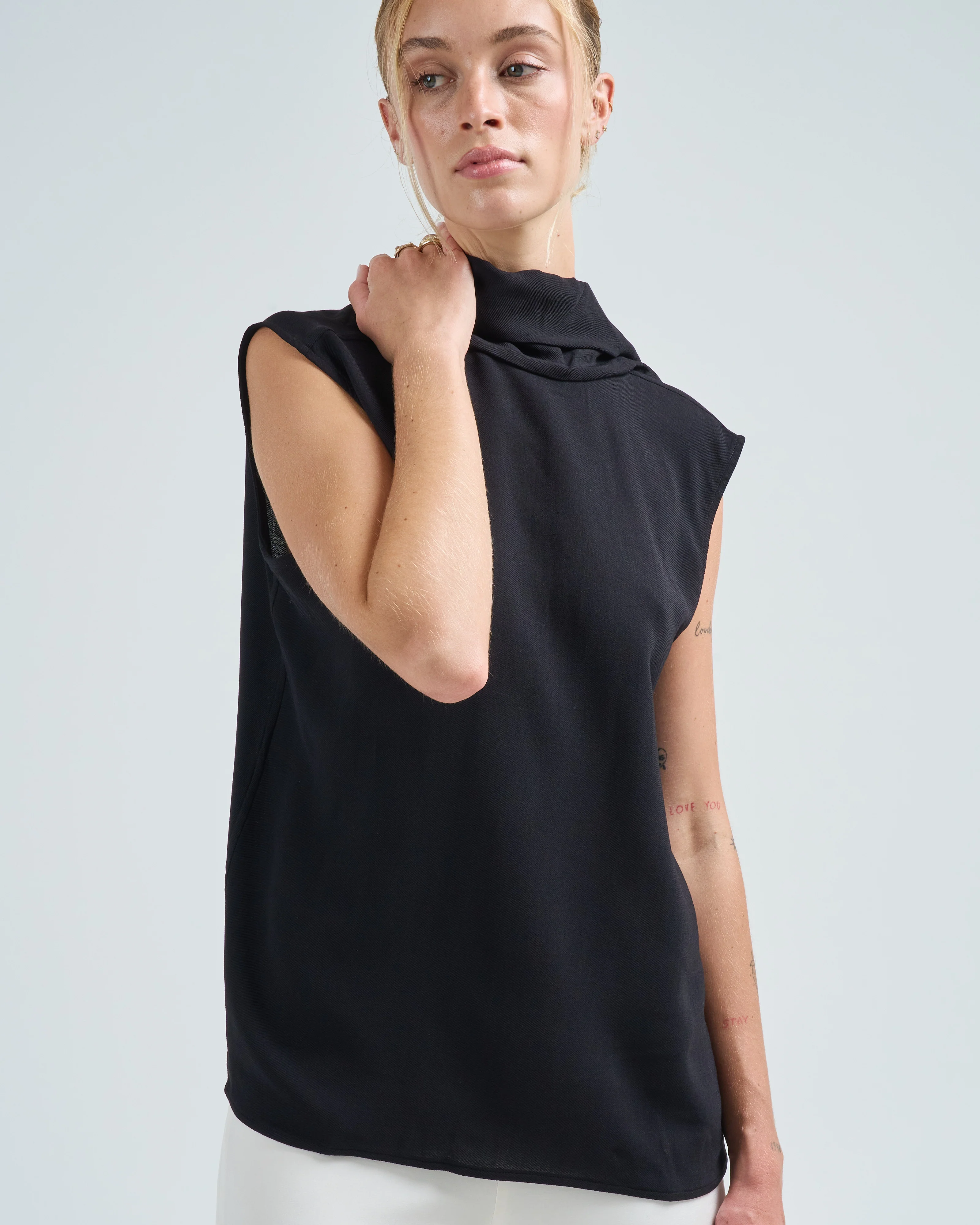cocoon cape blouse - Image 5