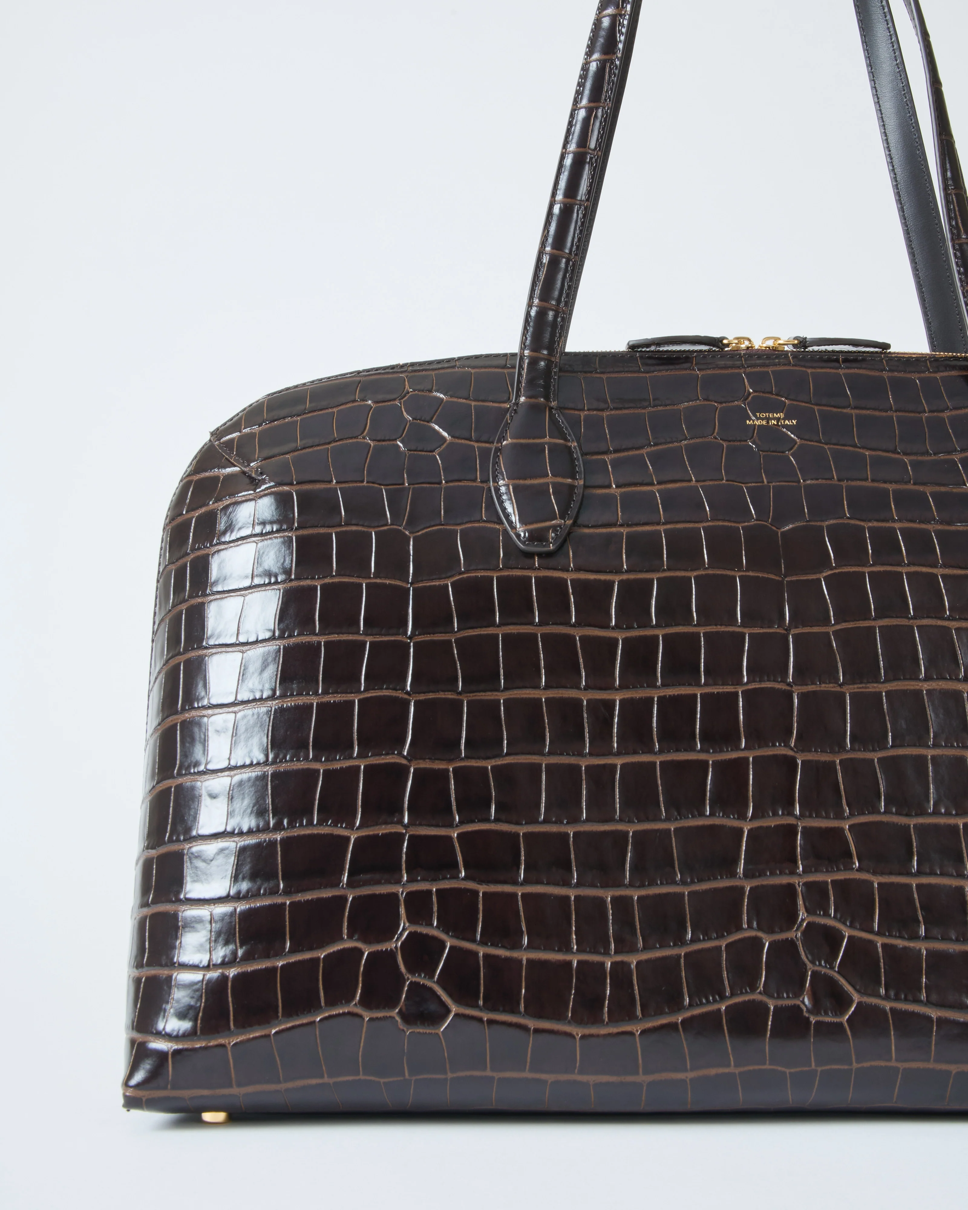 croco-embossed day tote - Image 2