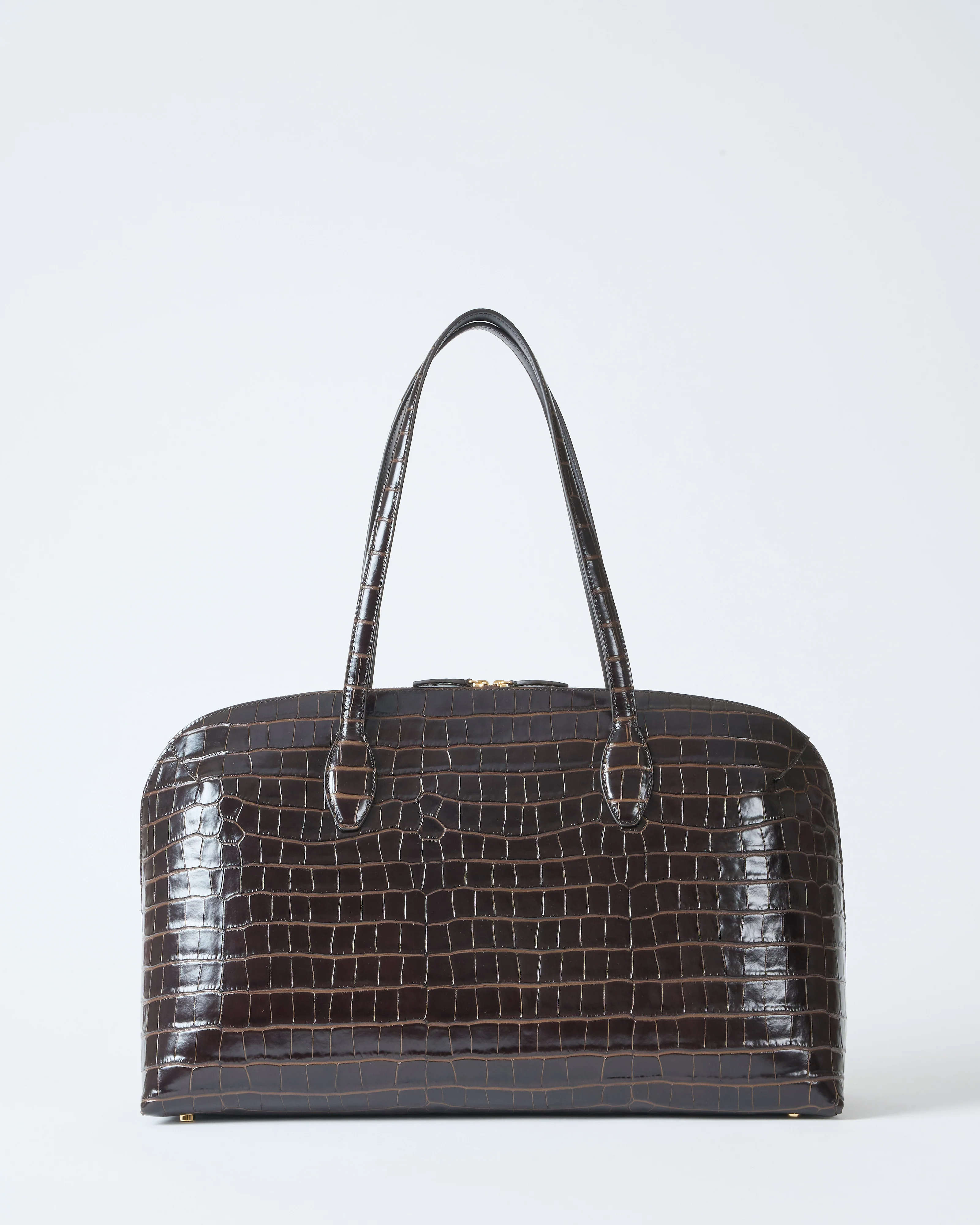 croco-embossed day tote - Image 3