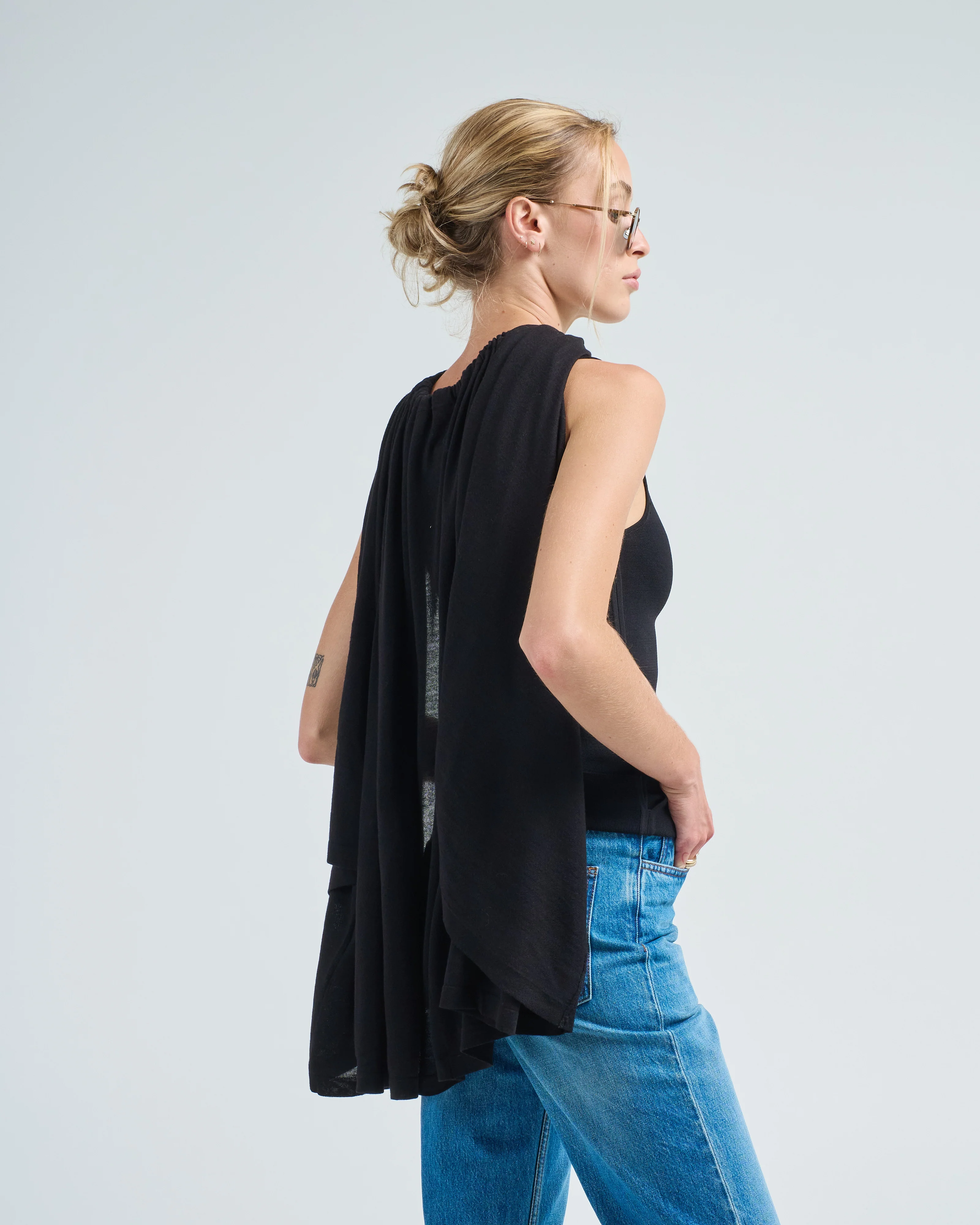 drawstring cape - Image 3