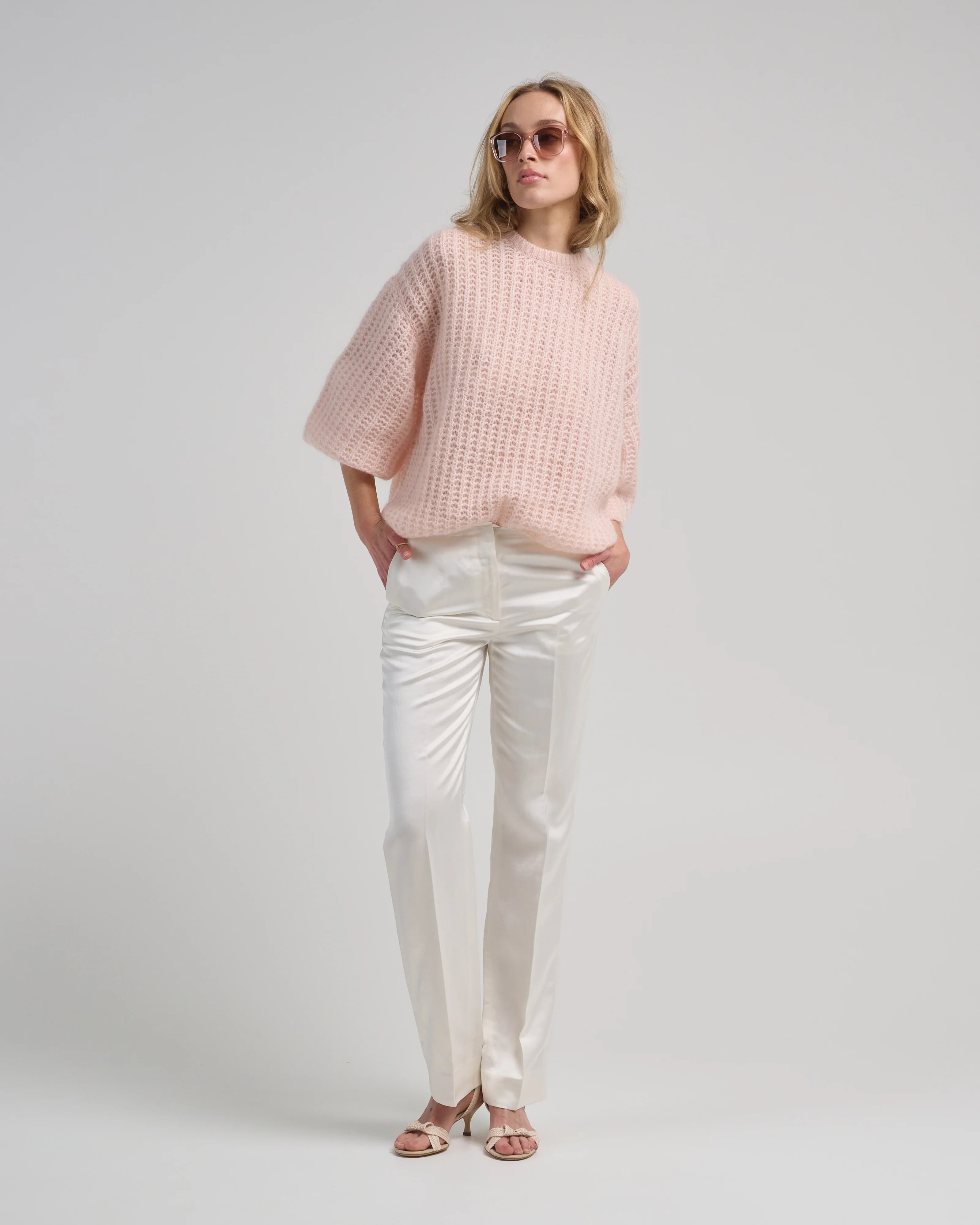 easy raw edge trousers - Image 2
