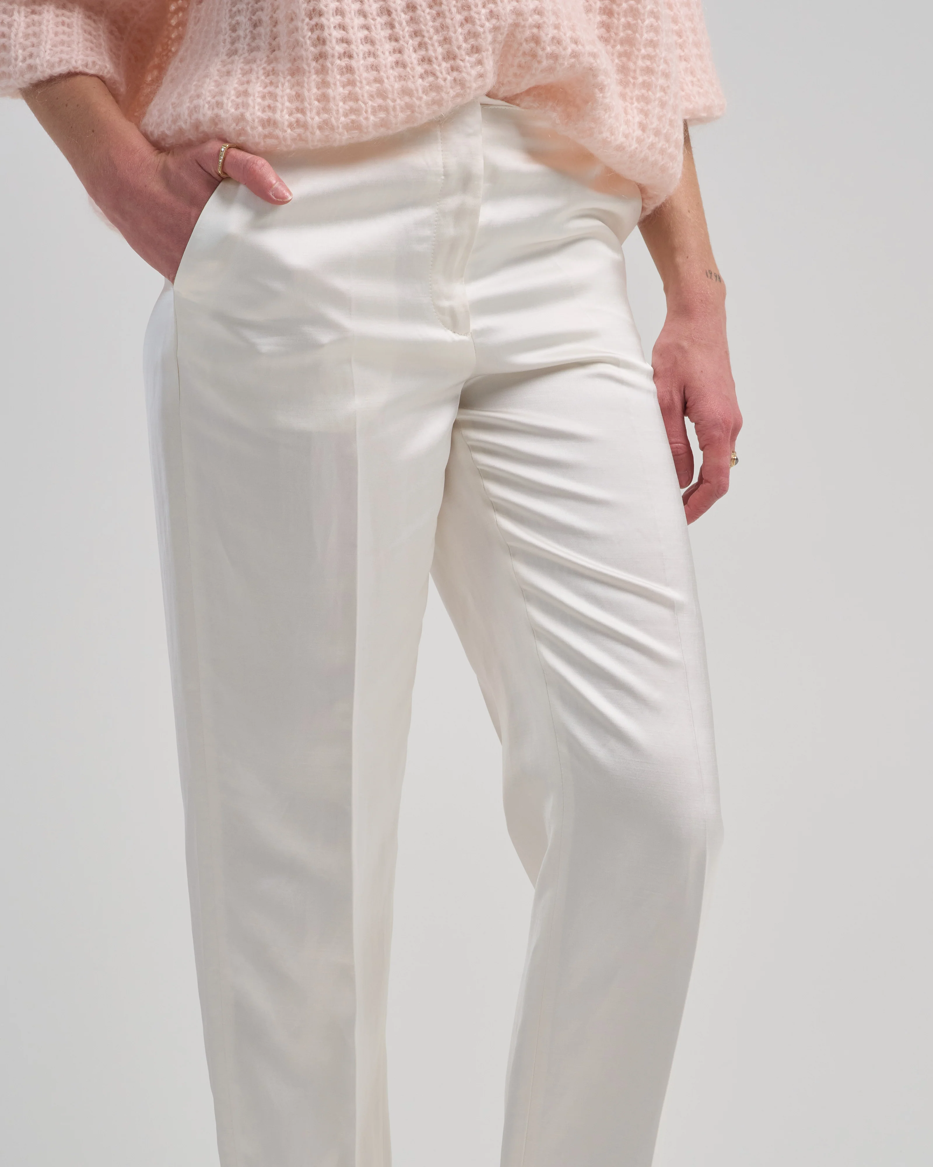easy raw edge trousers - Image 5