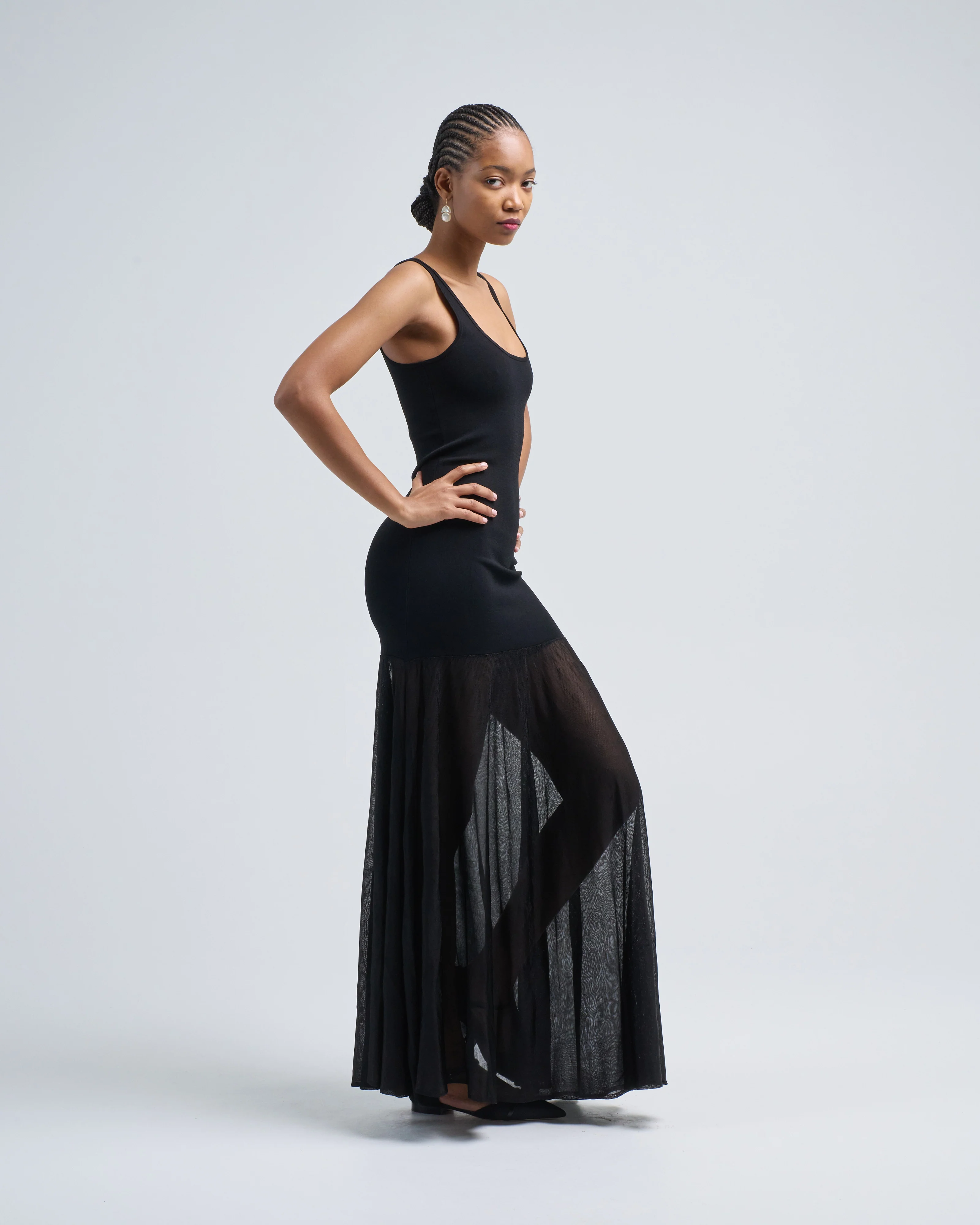 evening tank dress - Image 4