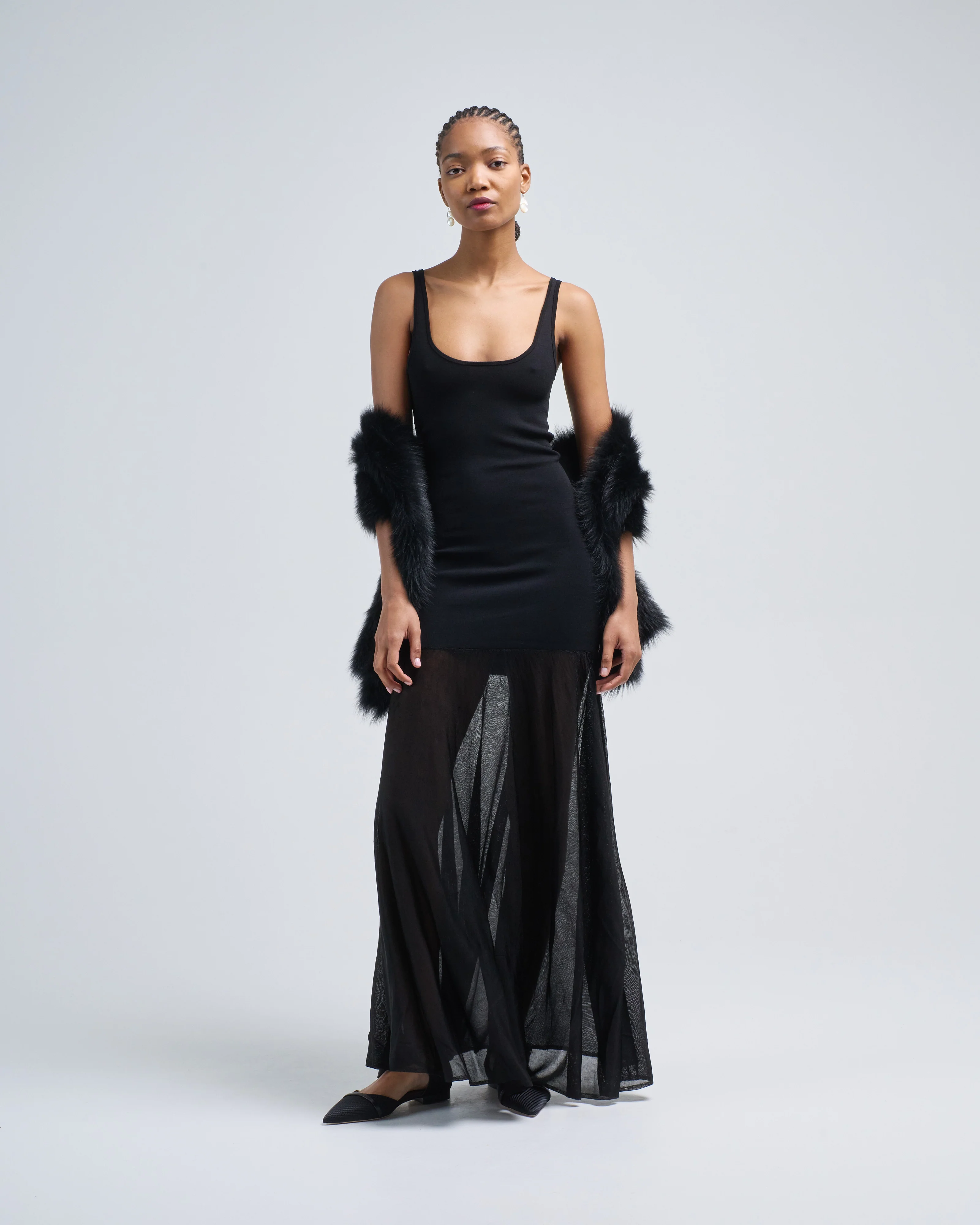 evening tank dress - Image 5