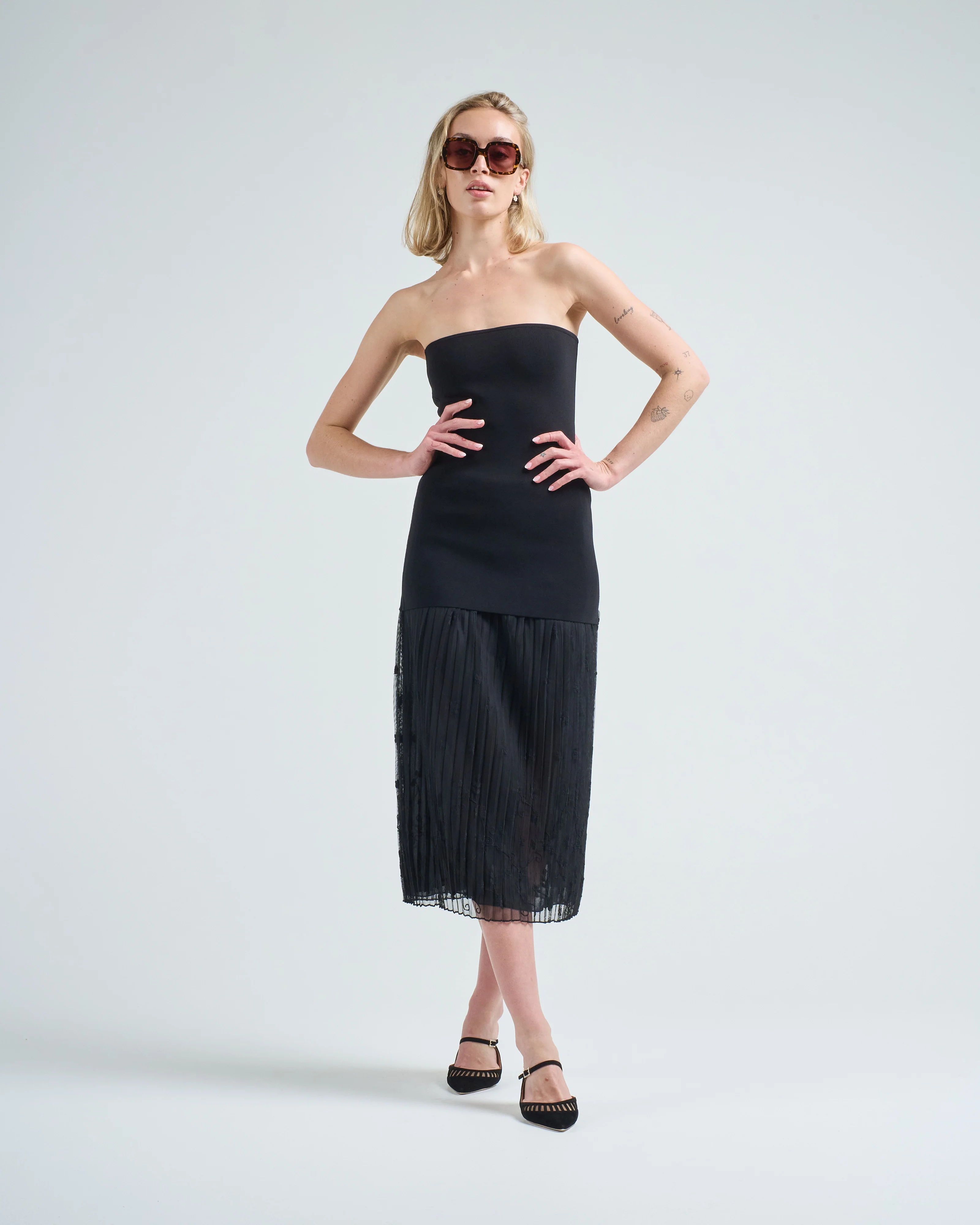 floral tulle skirt - Image 2