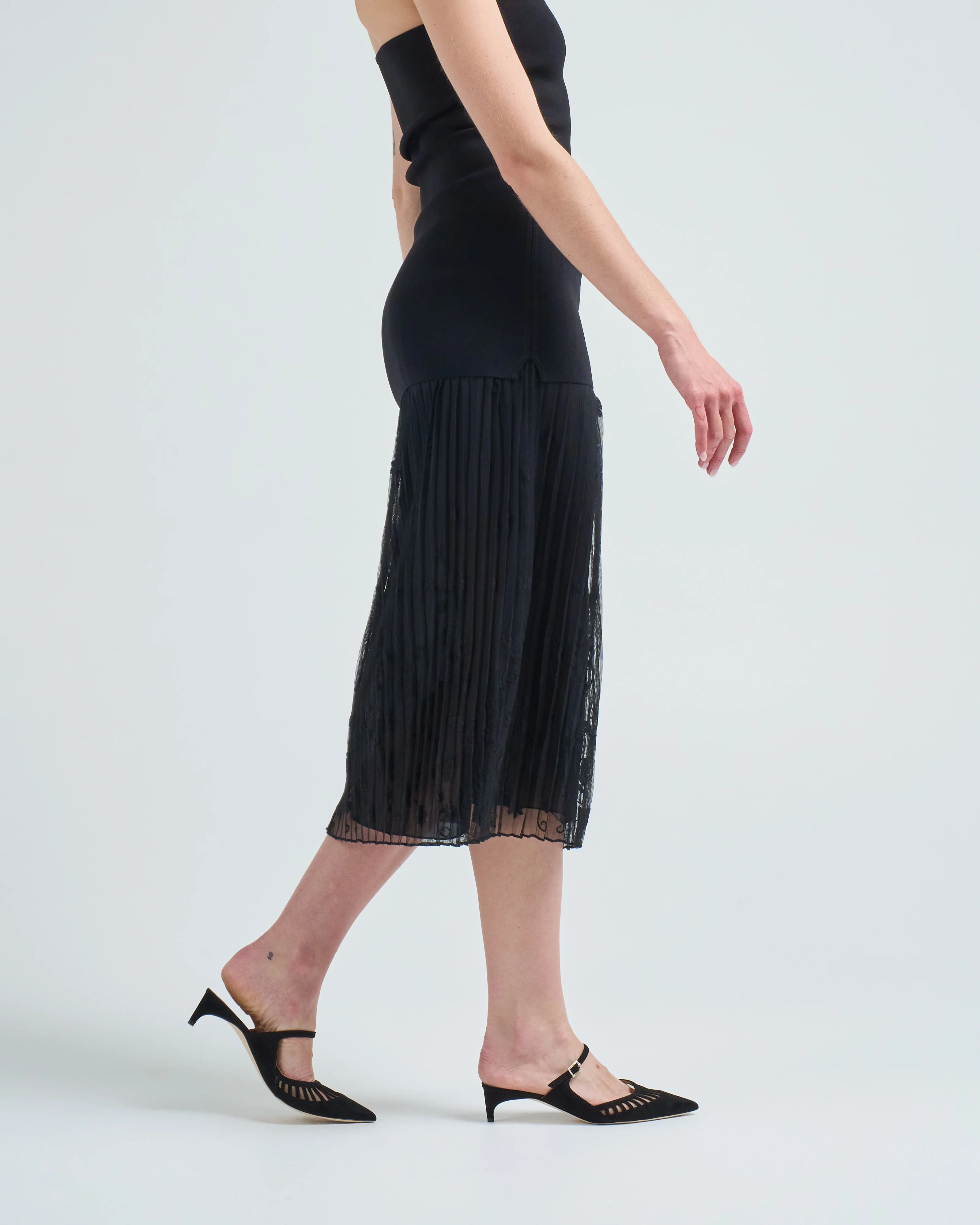 floral tulle skirt - Image 3