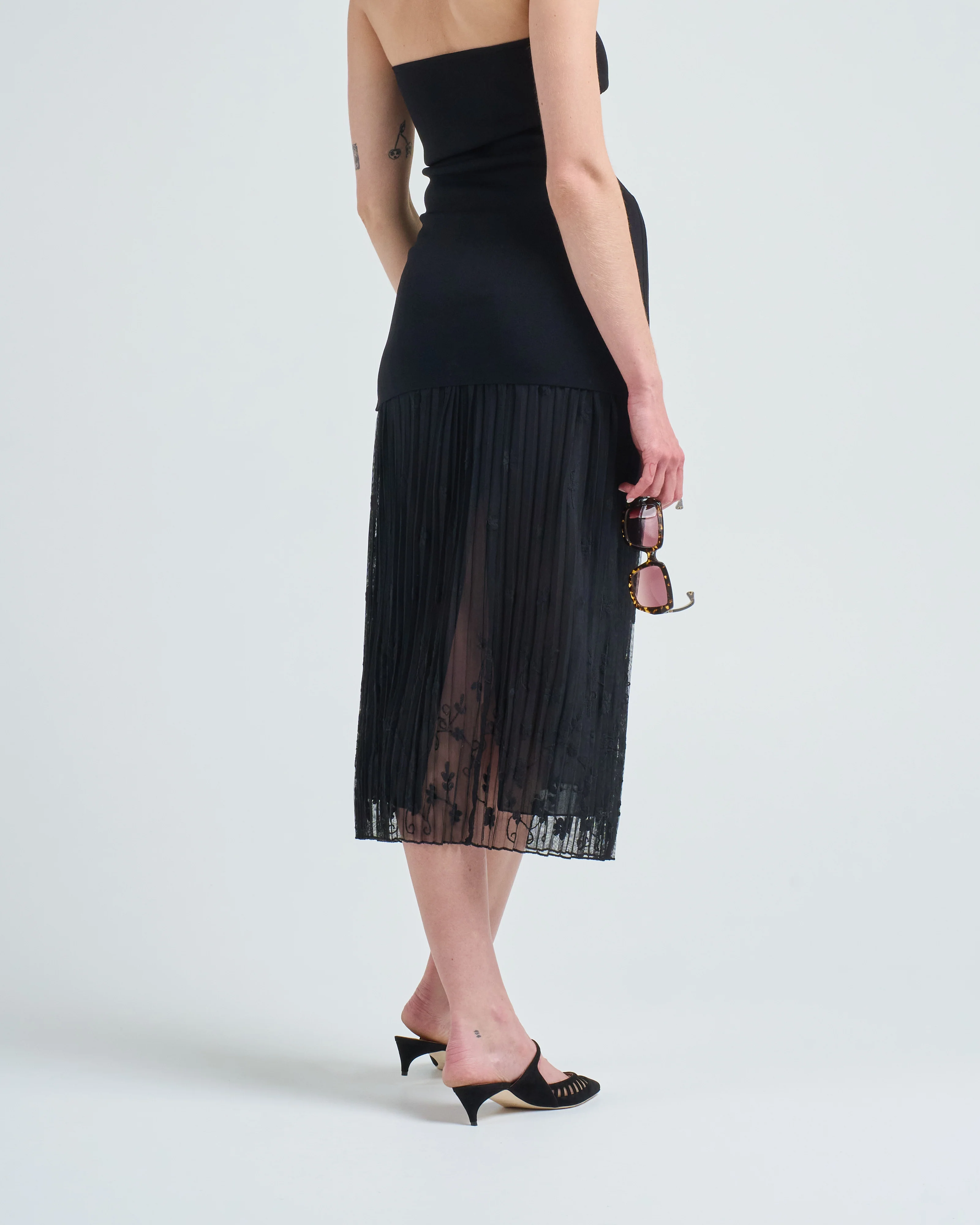 floral tulle skirt - Image 4