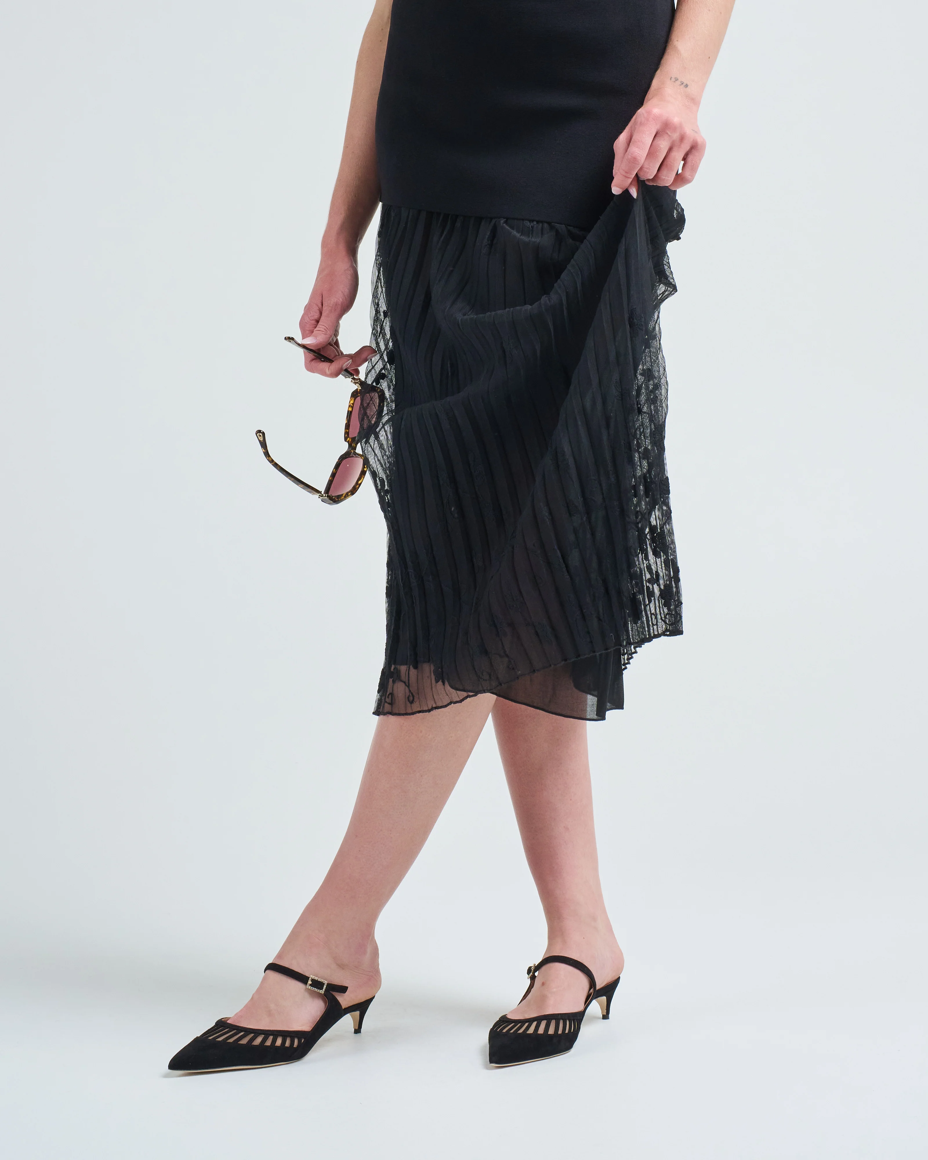 floral tulle skirt - Image 5