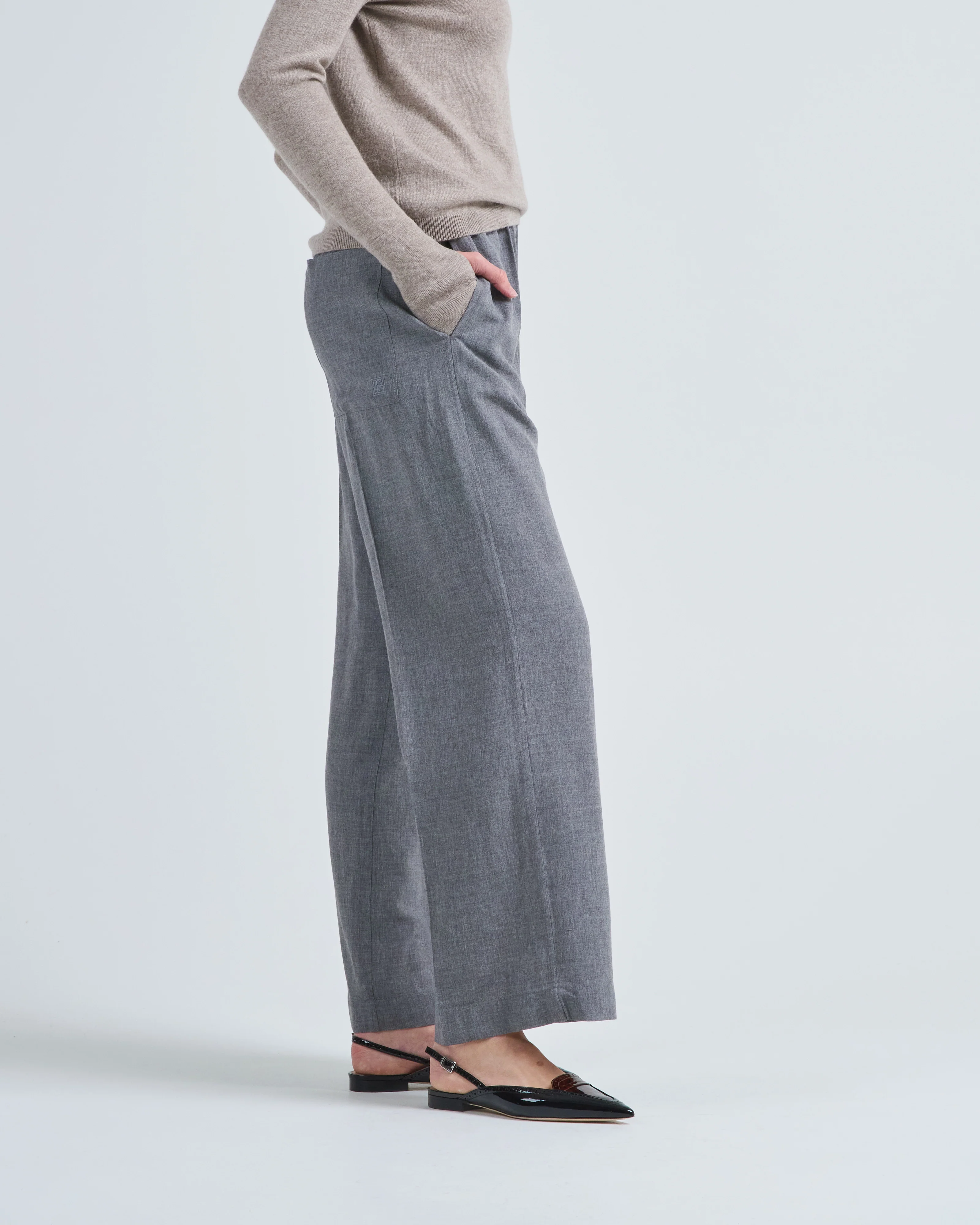 fluid winter trousers - Image 2