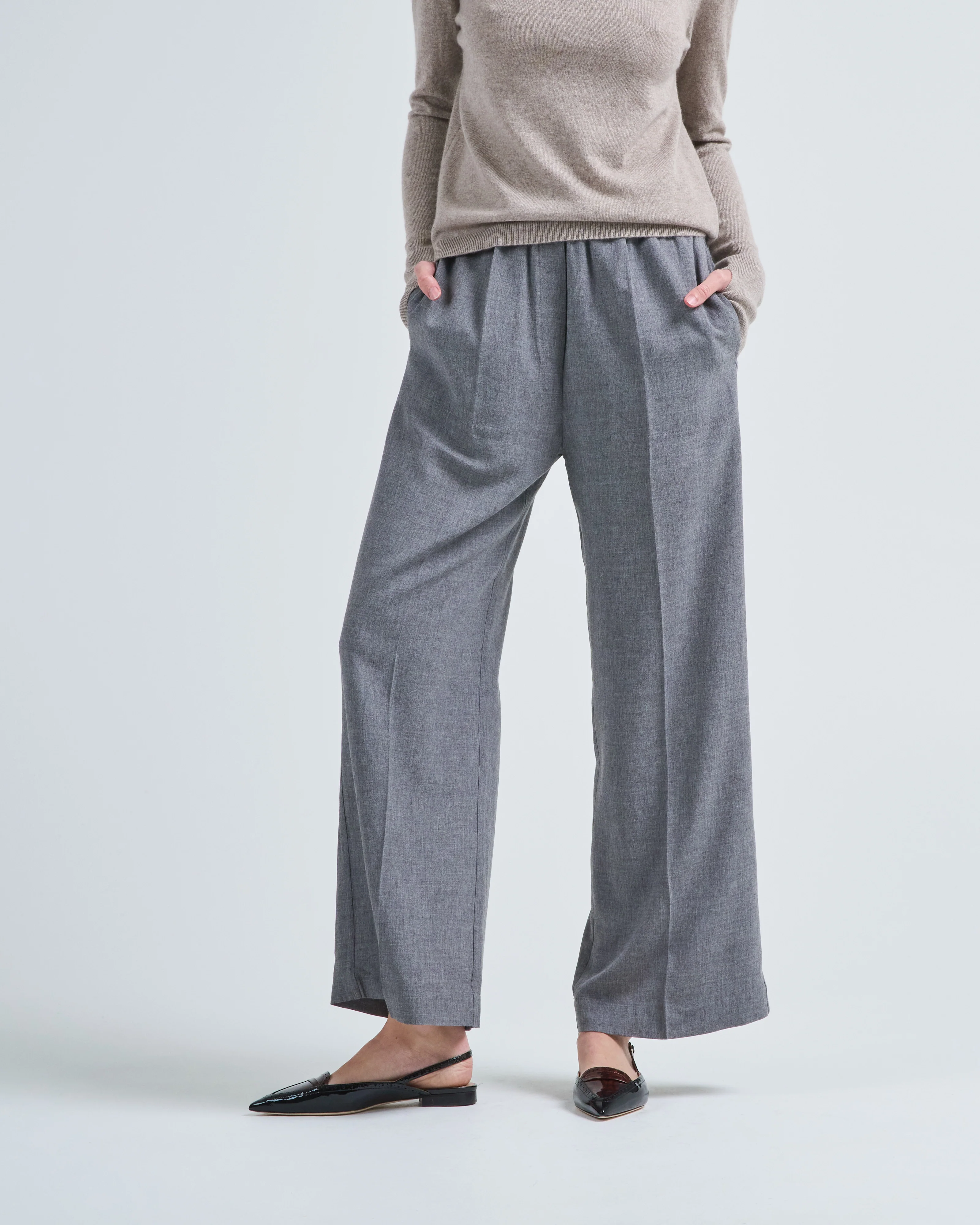 fluid winter trousers - Image 3