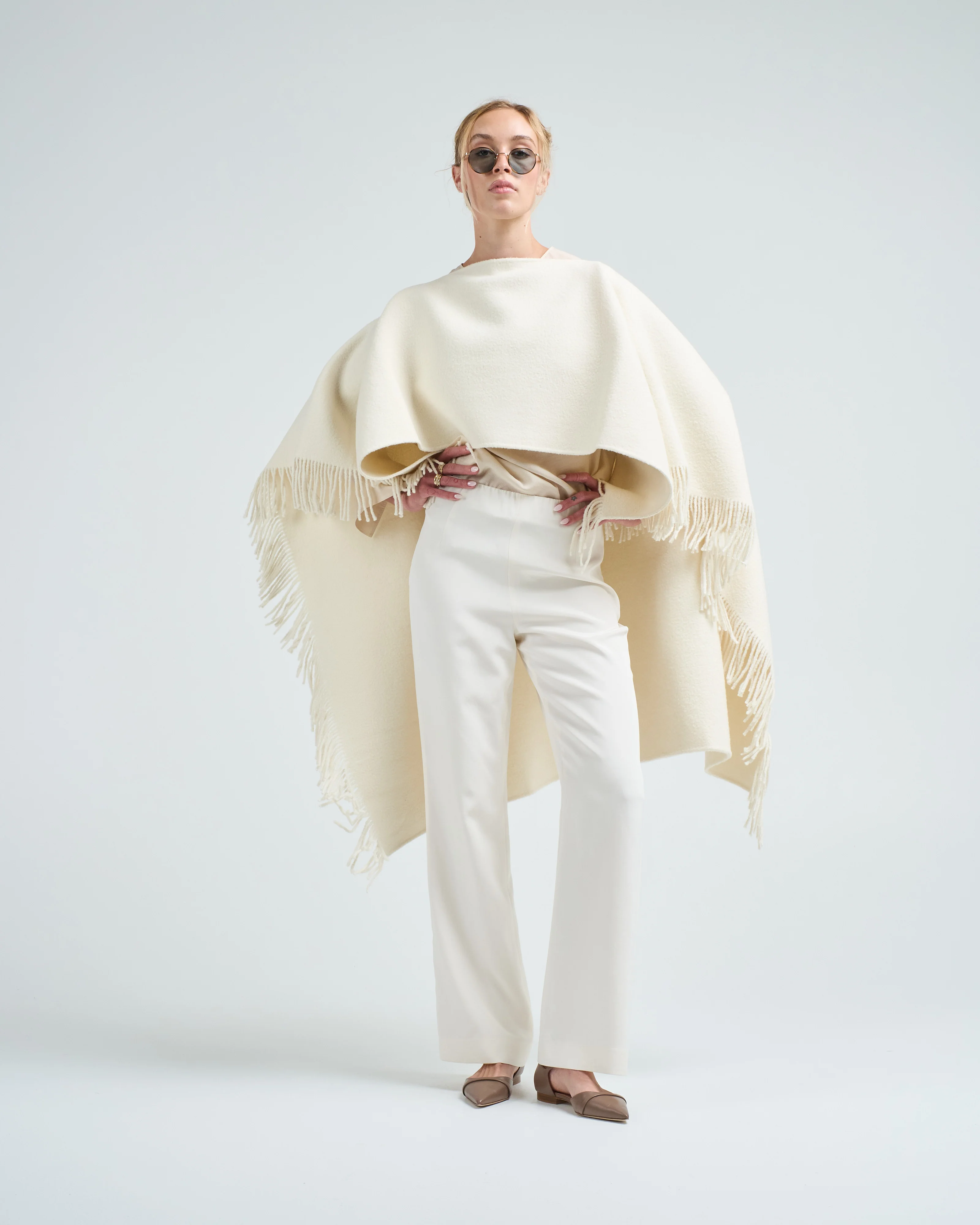 fringe poncho - Image 2