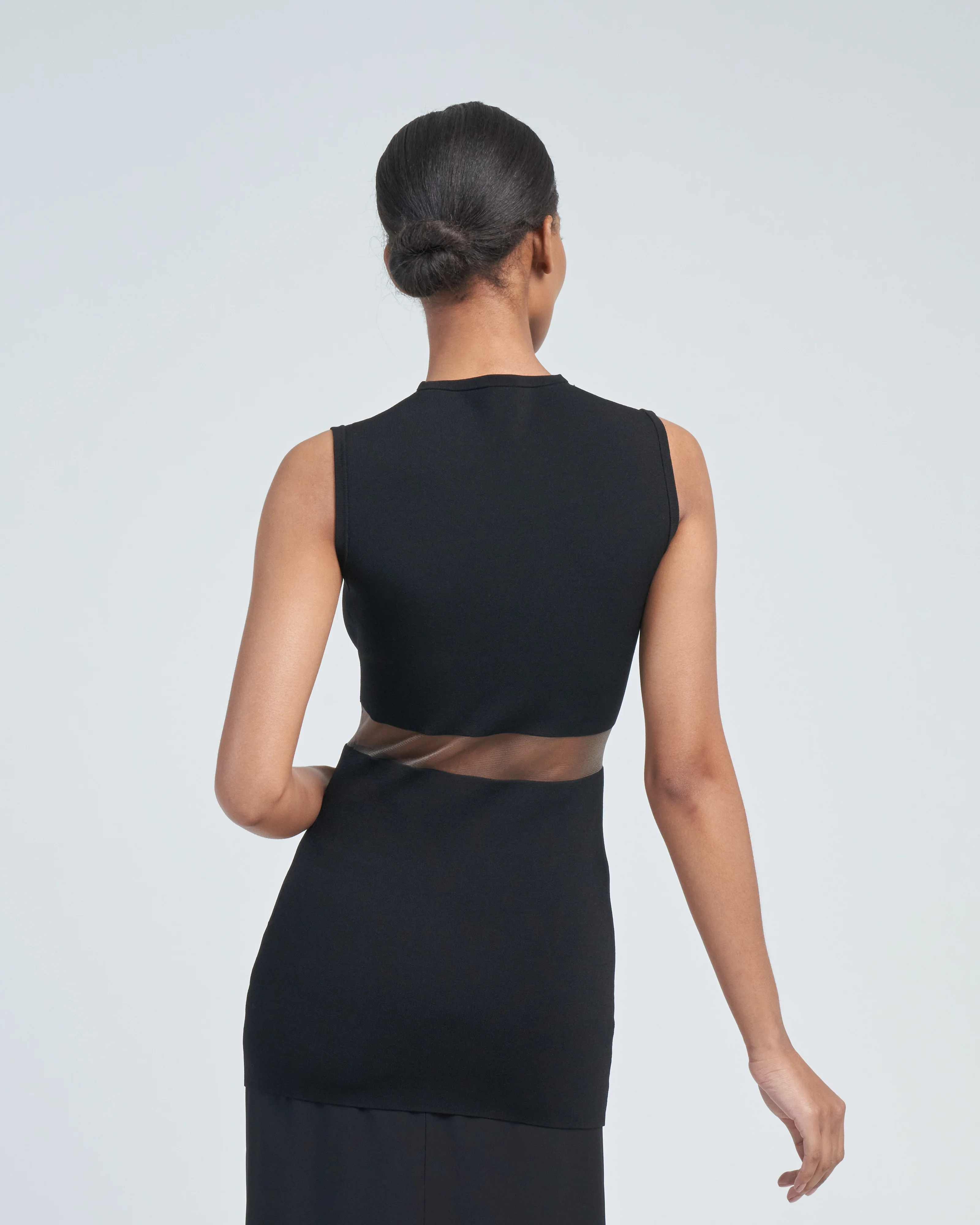 high-neck evening top - Image 4