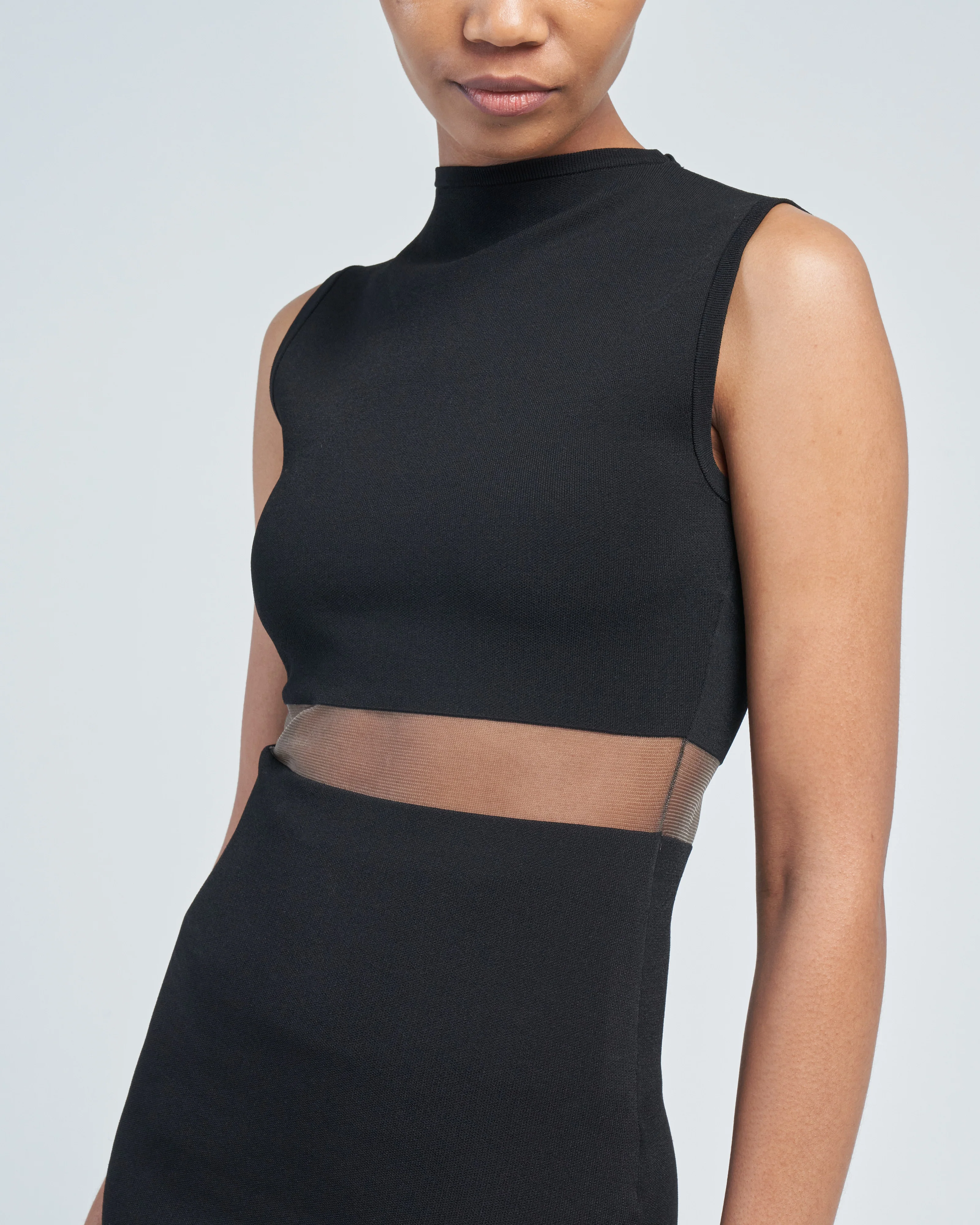 high-neck evening top - Image 5