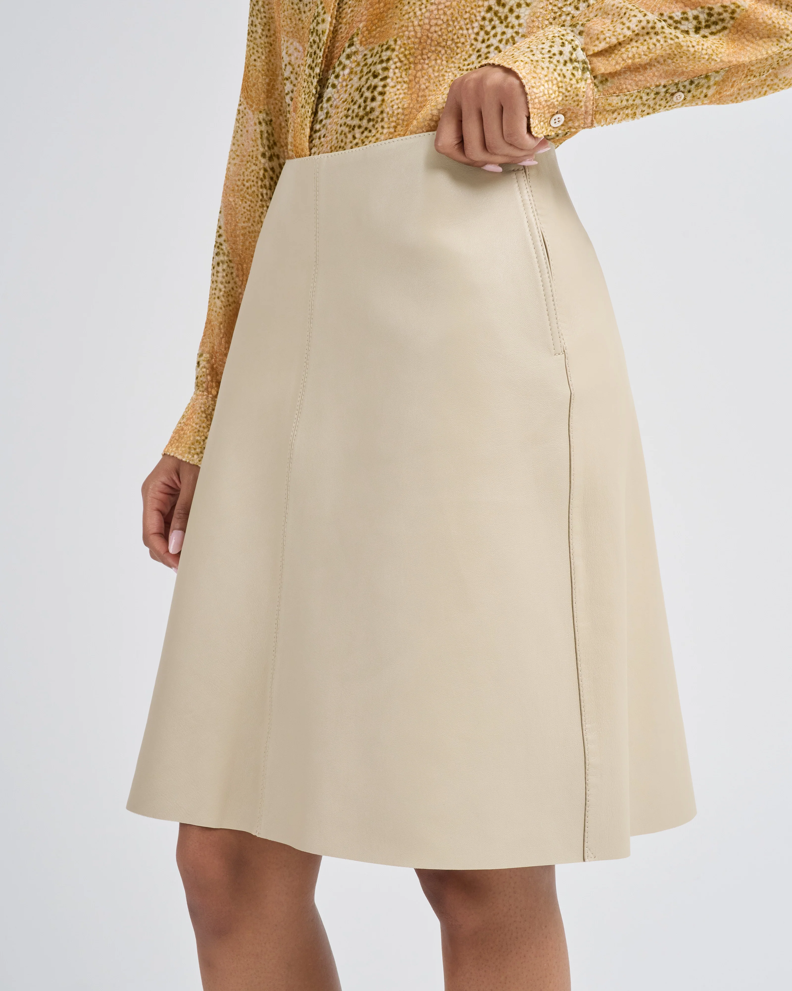 leather skirt - Image 5
