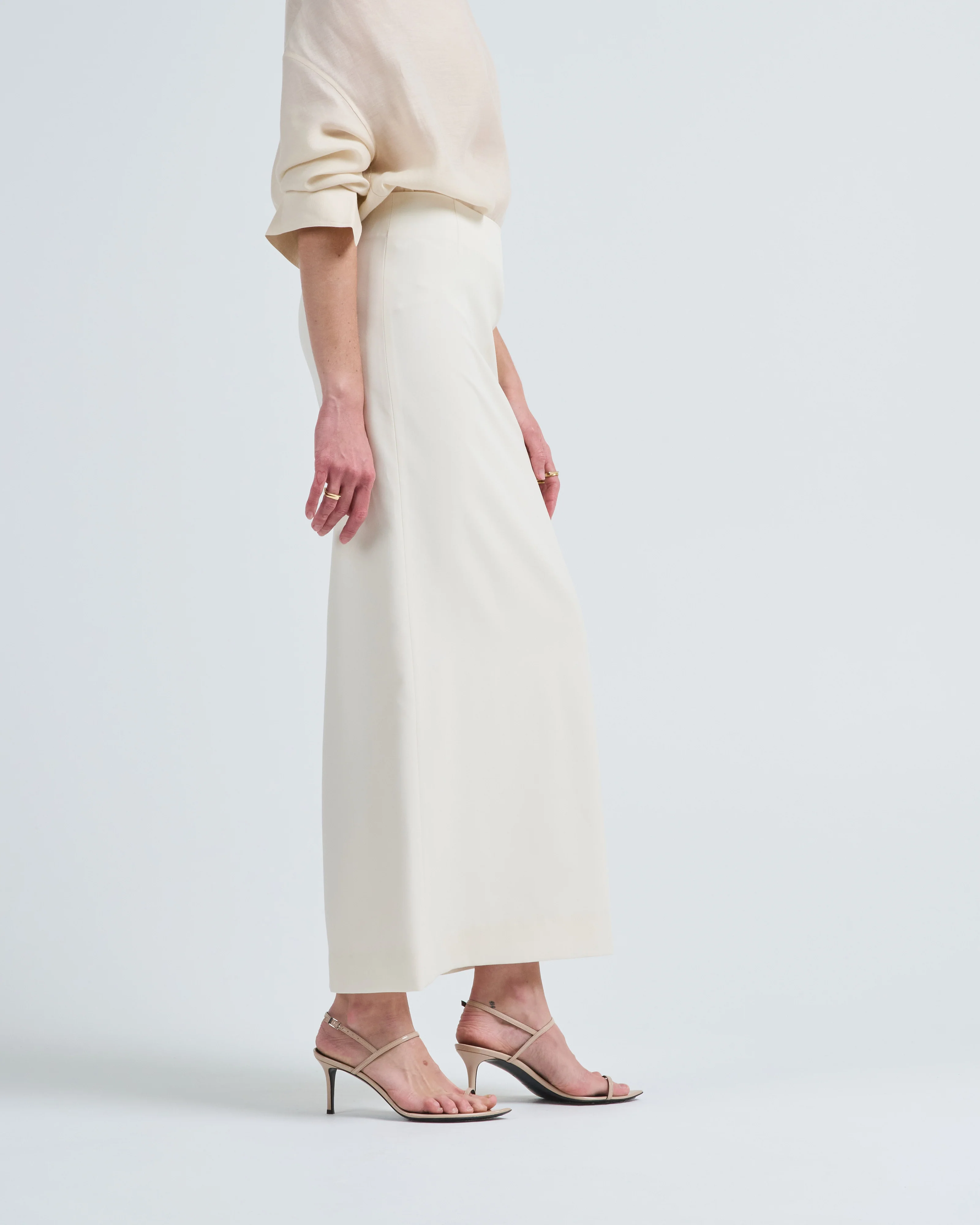 light wool skirt - Image 3