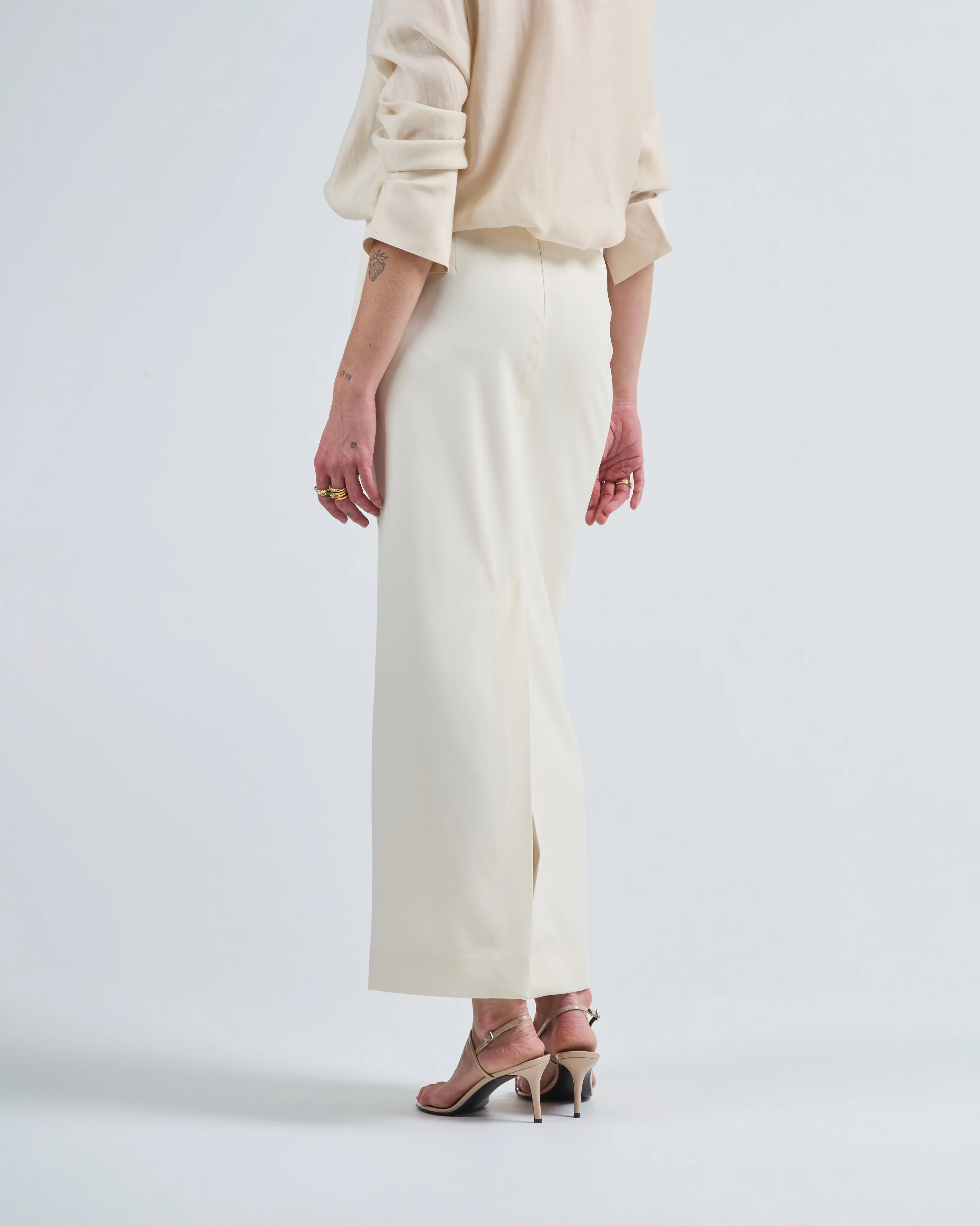 light wool skirt - Image 4