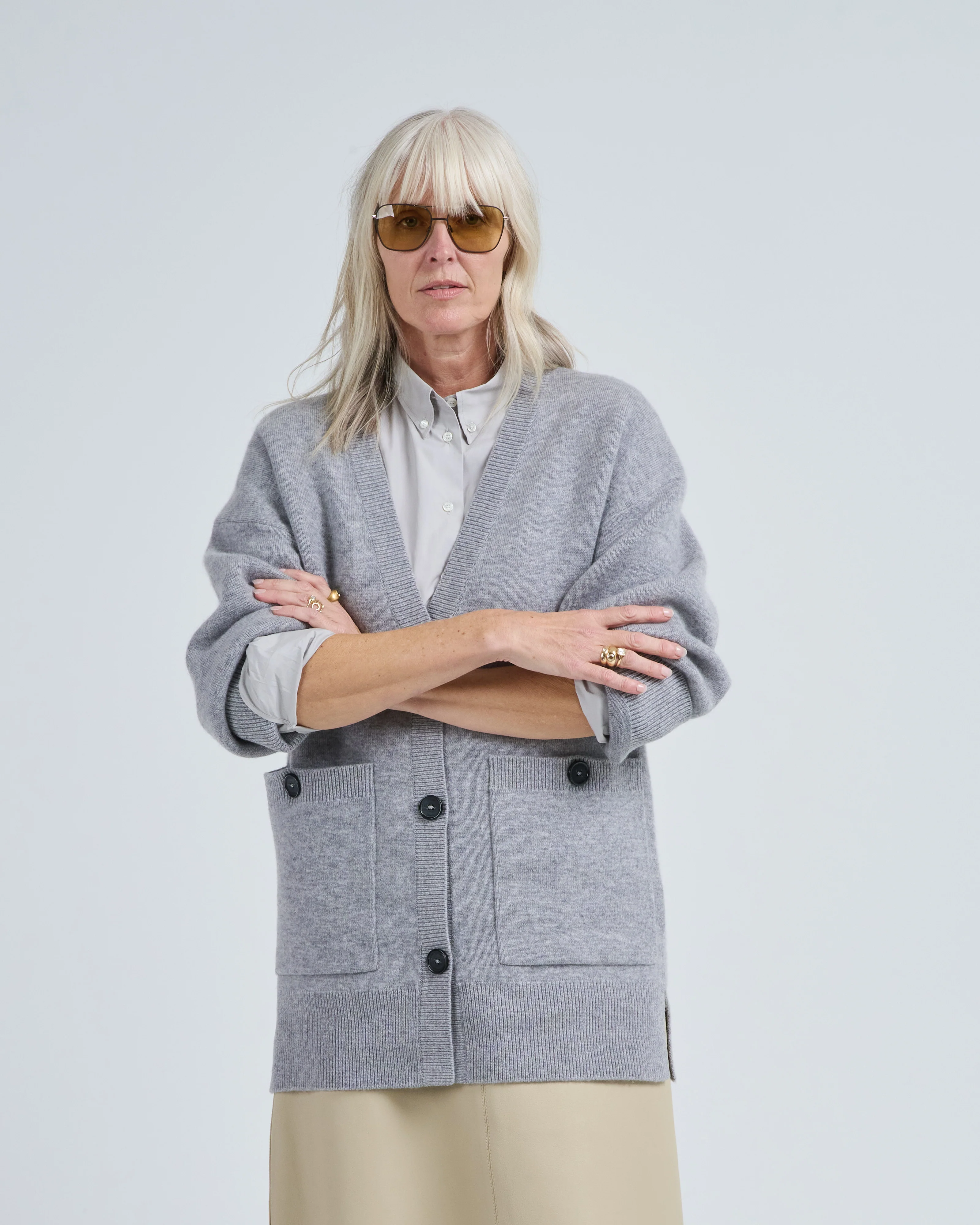 longline cardigan - Image 3