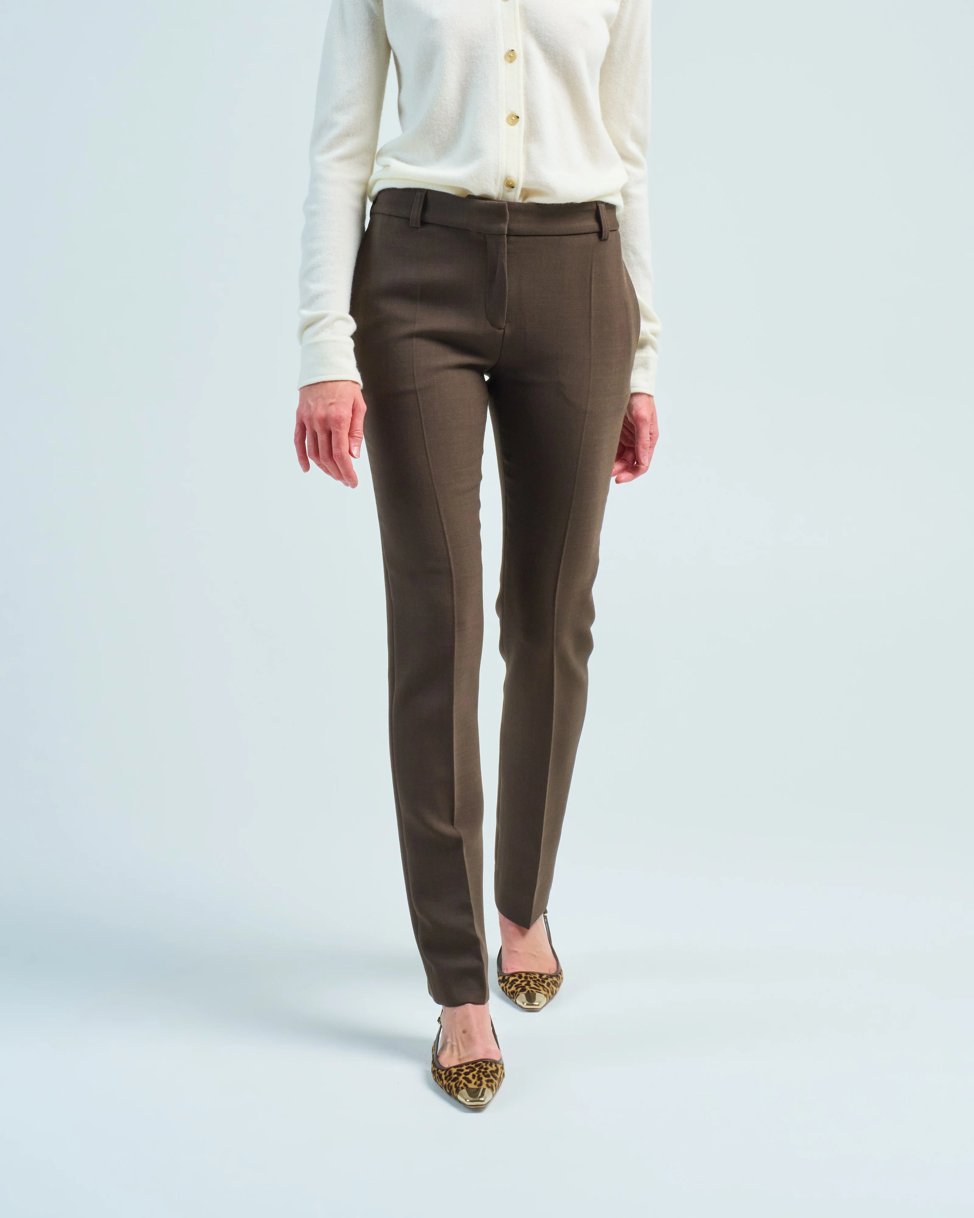 low waist slim trousers - Image 3