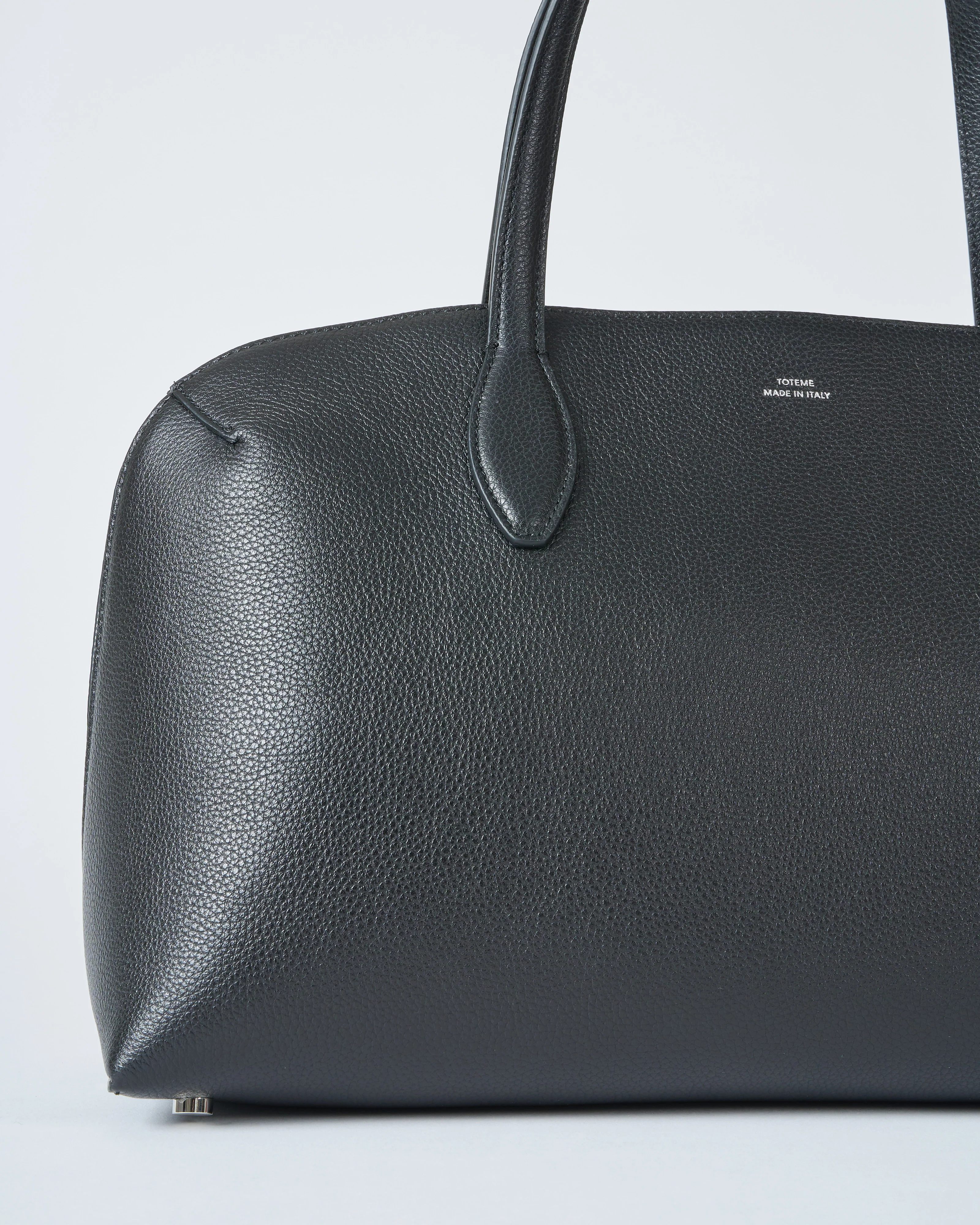 m grained leather day tote - Image 2