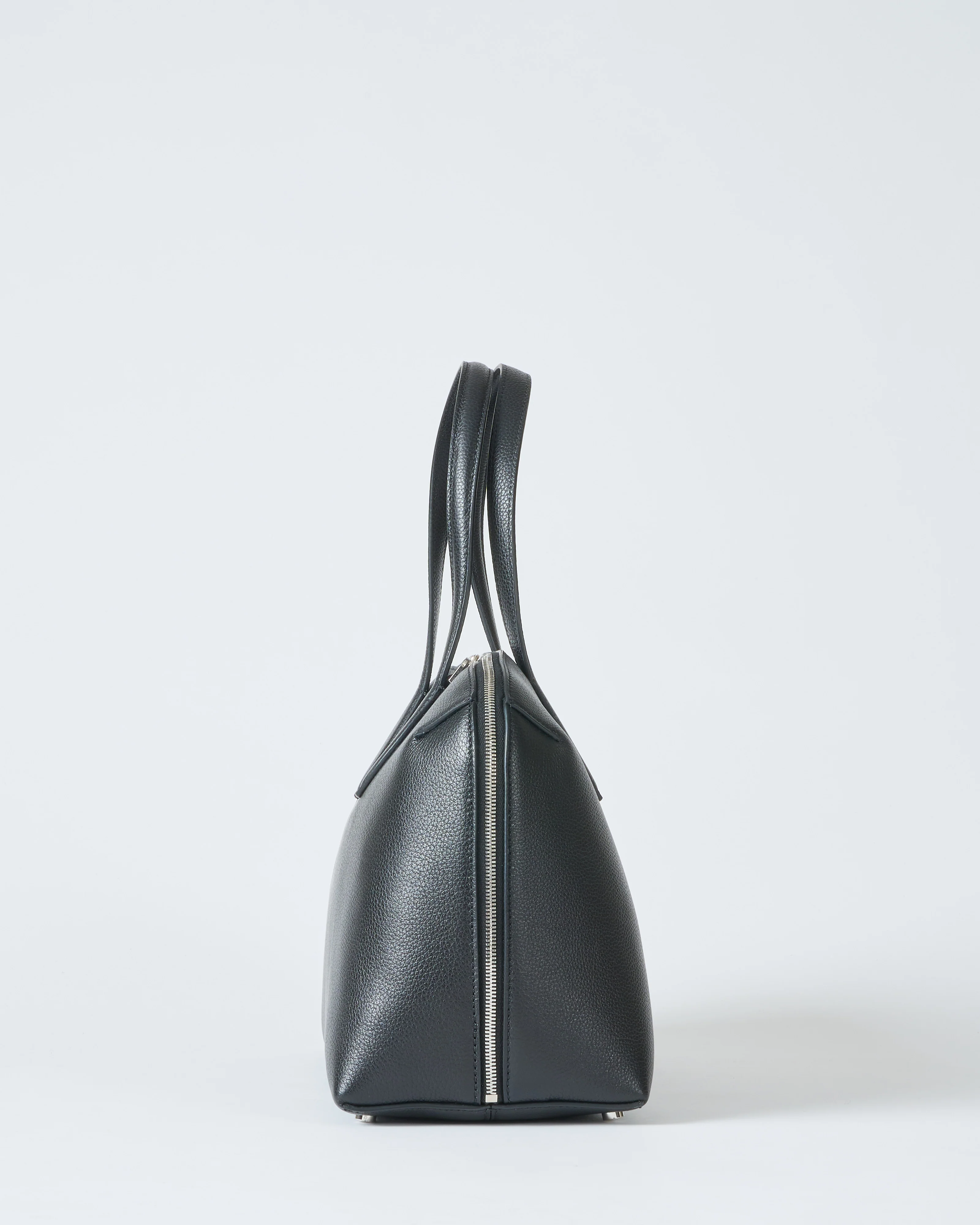 m grained leather day tote - Image 3