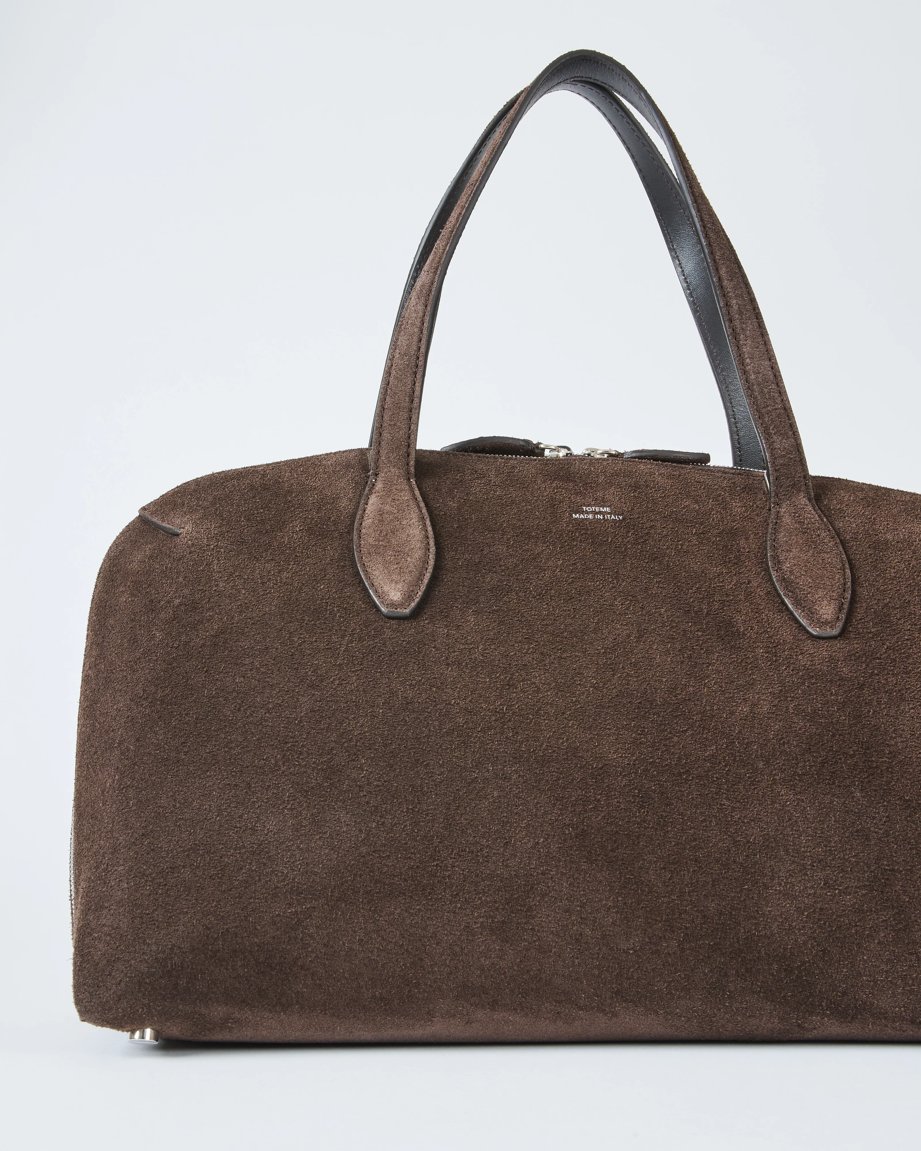 medium suede day tote - Image 2