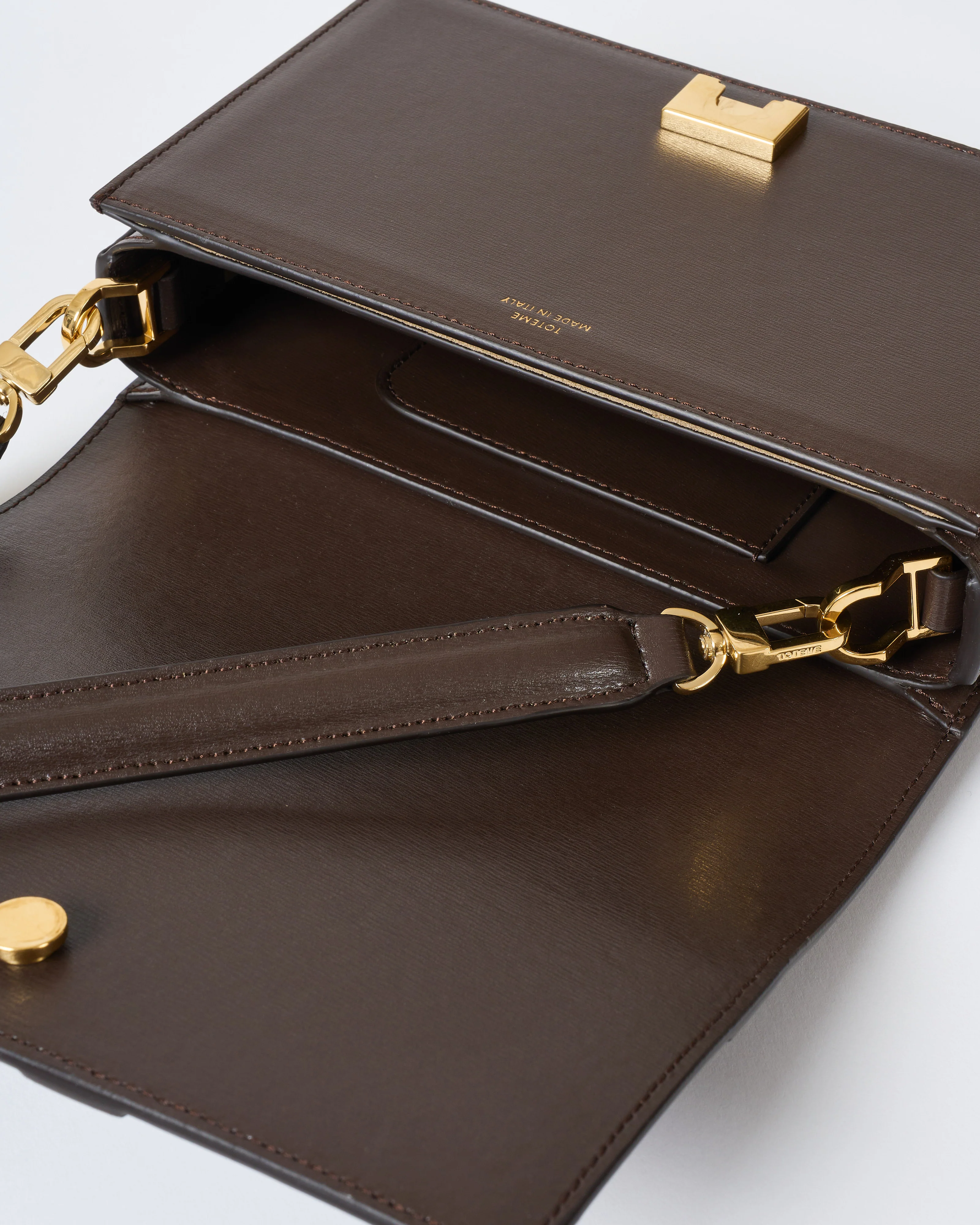 mini t-flap leather bag - Image 5