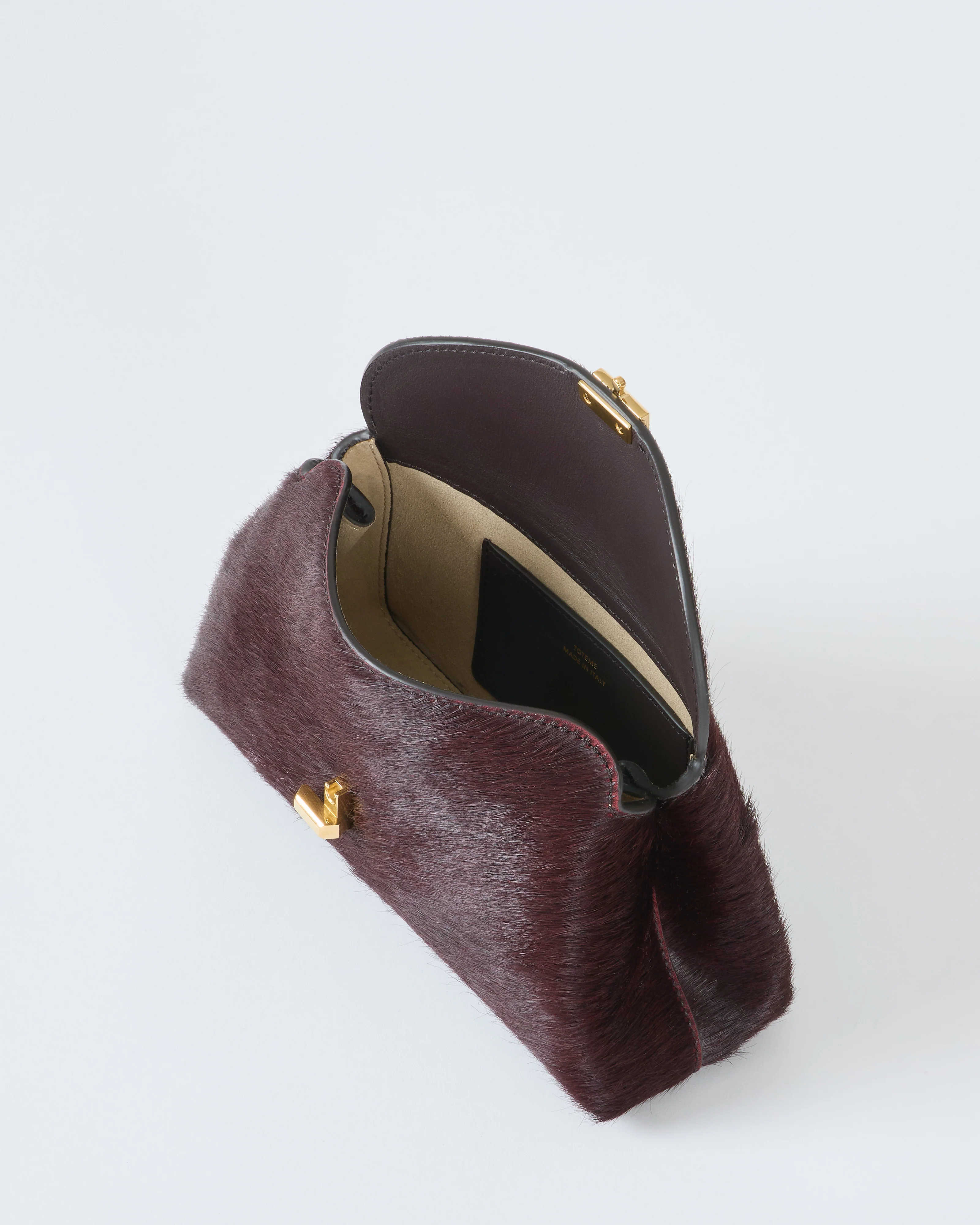 mini t-lock pony hair clutch - Image 6