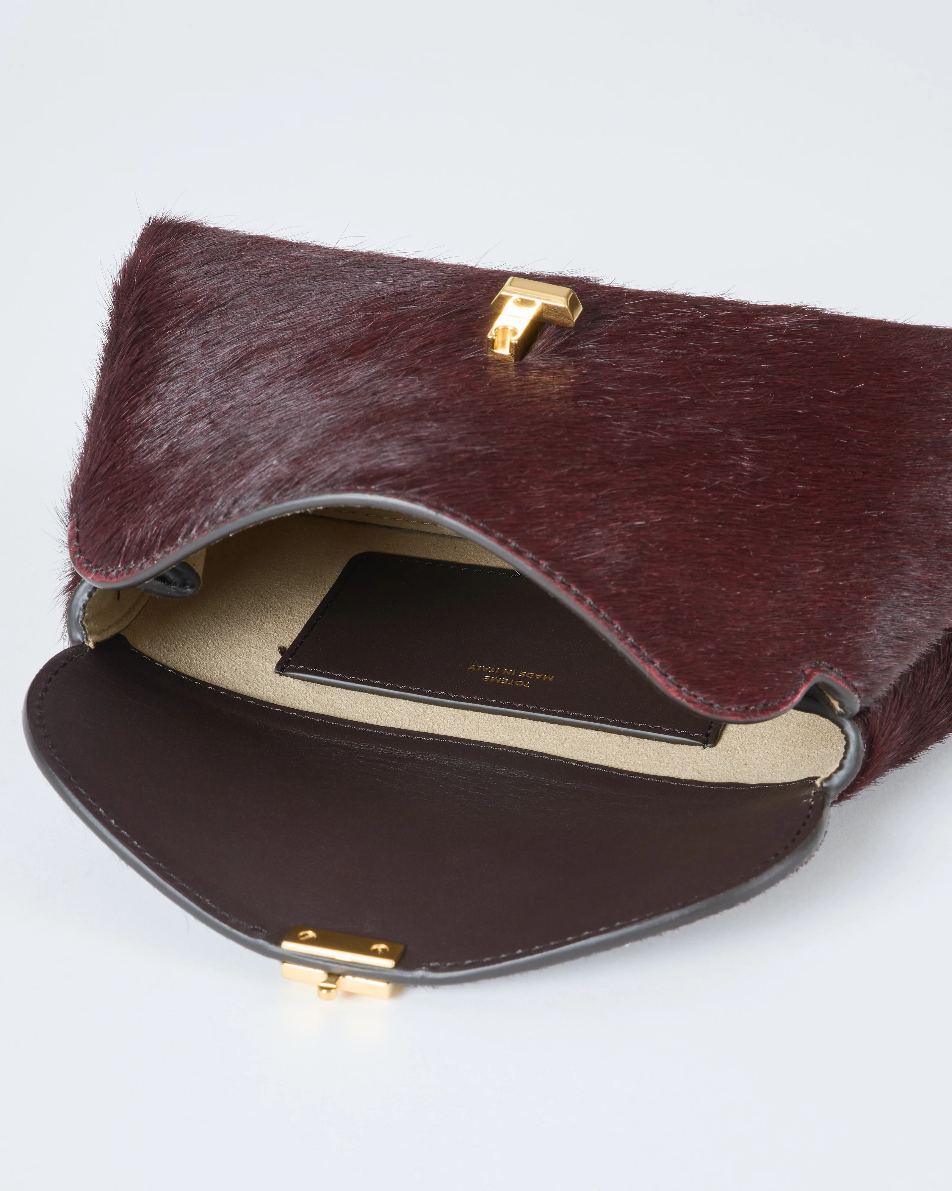 mini t-lock pony hair clutch - Image 7
