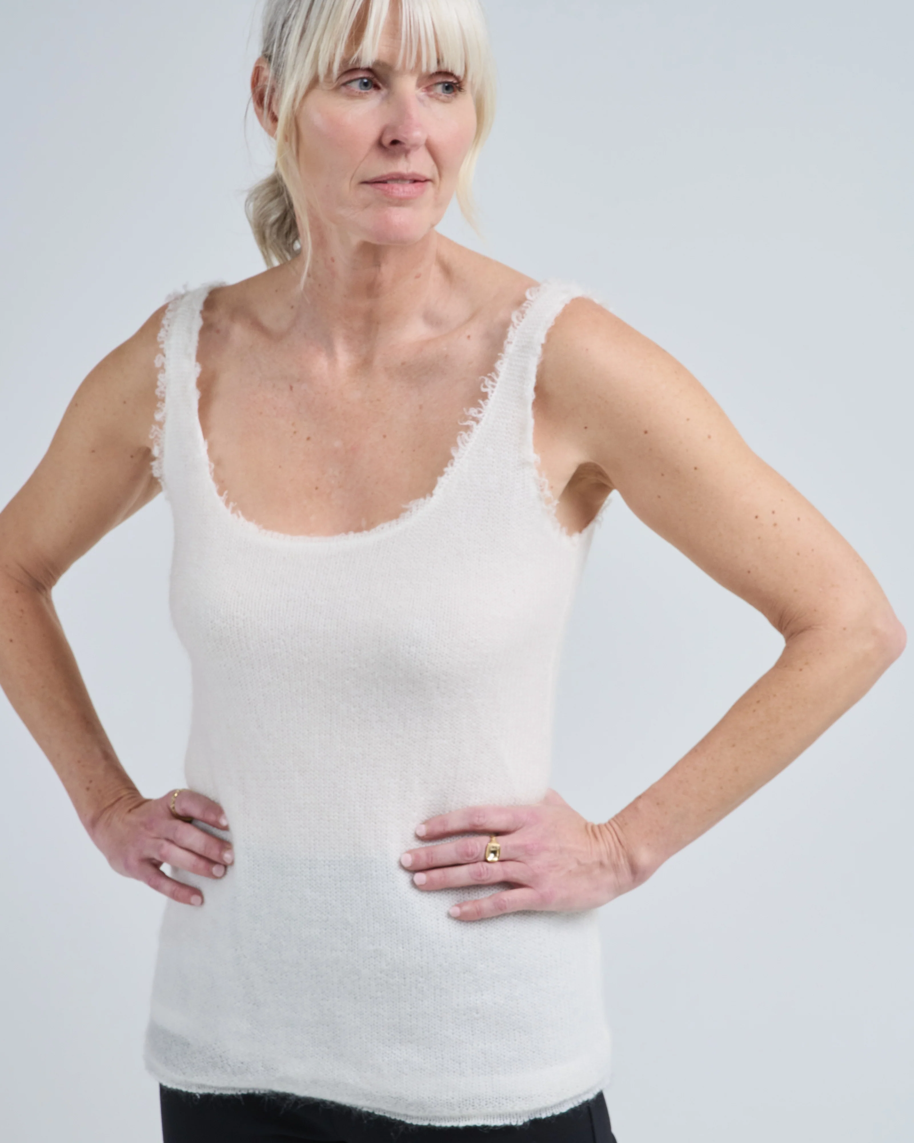 mohair knit tank - Image 2