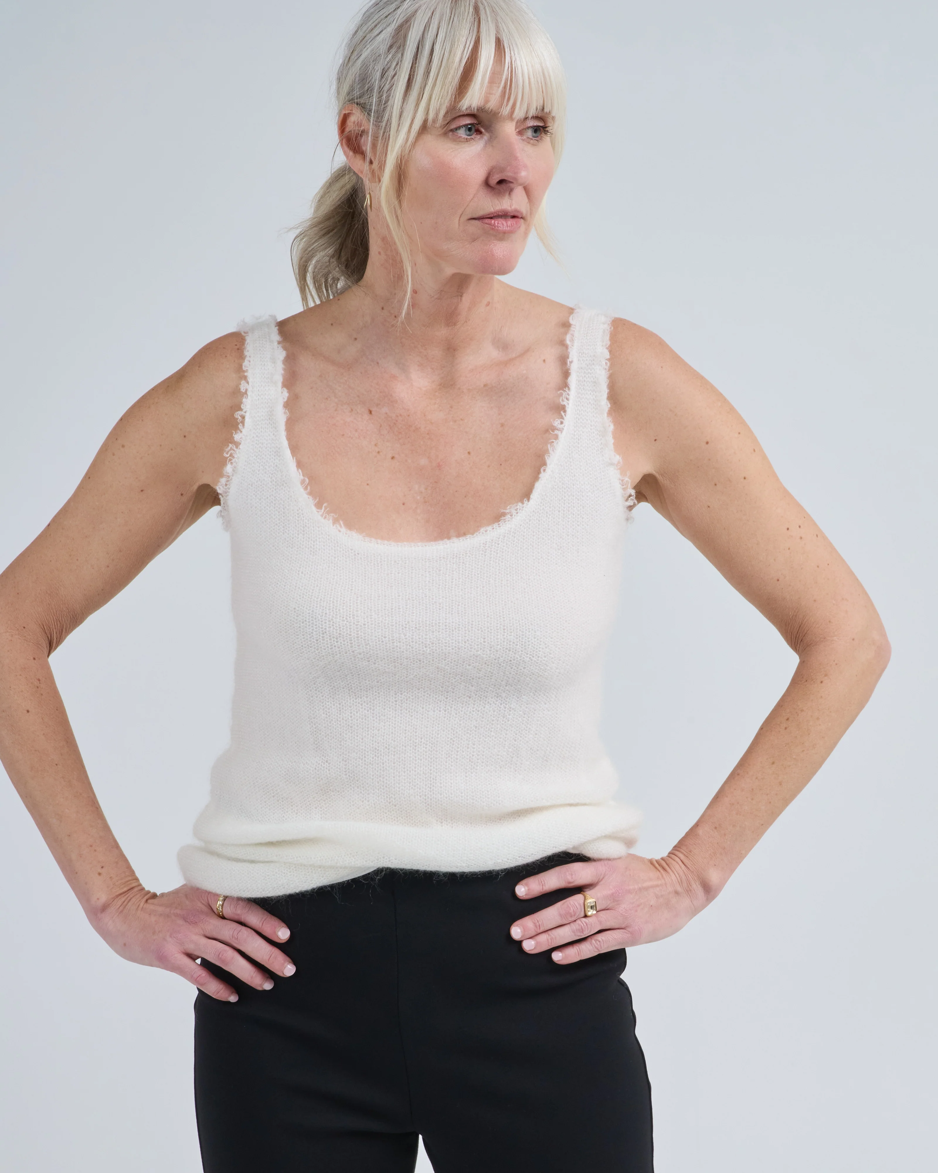 mohair knit tank - Image 3