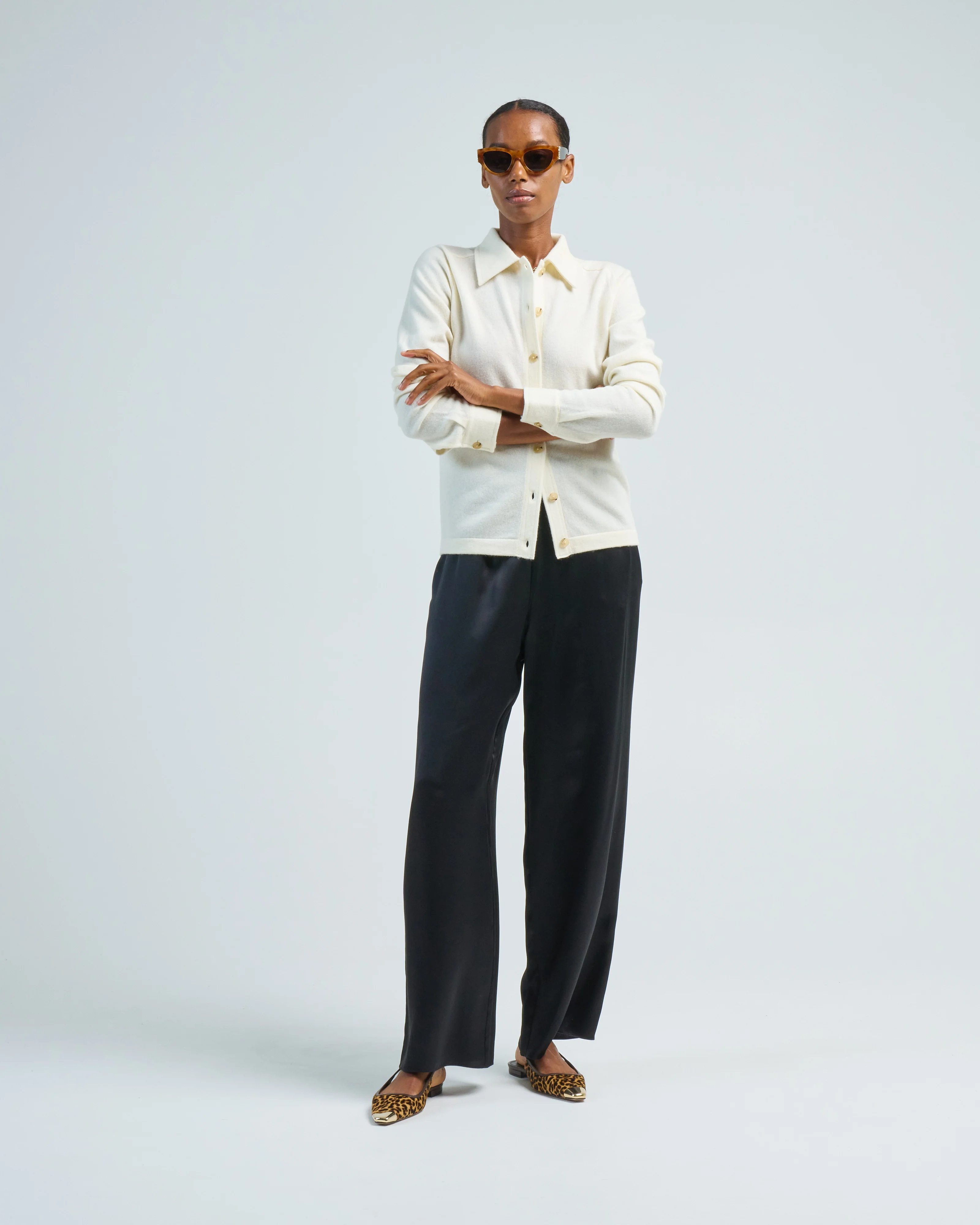 raglan sleeve cashmere shirt - Image 2
