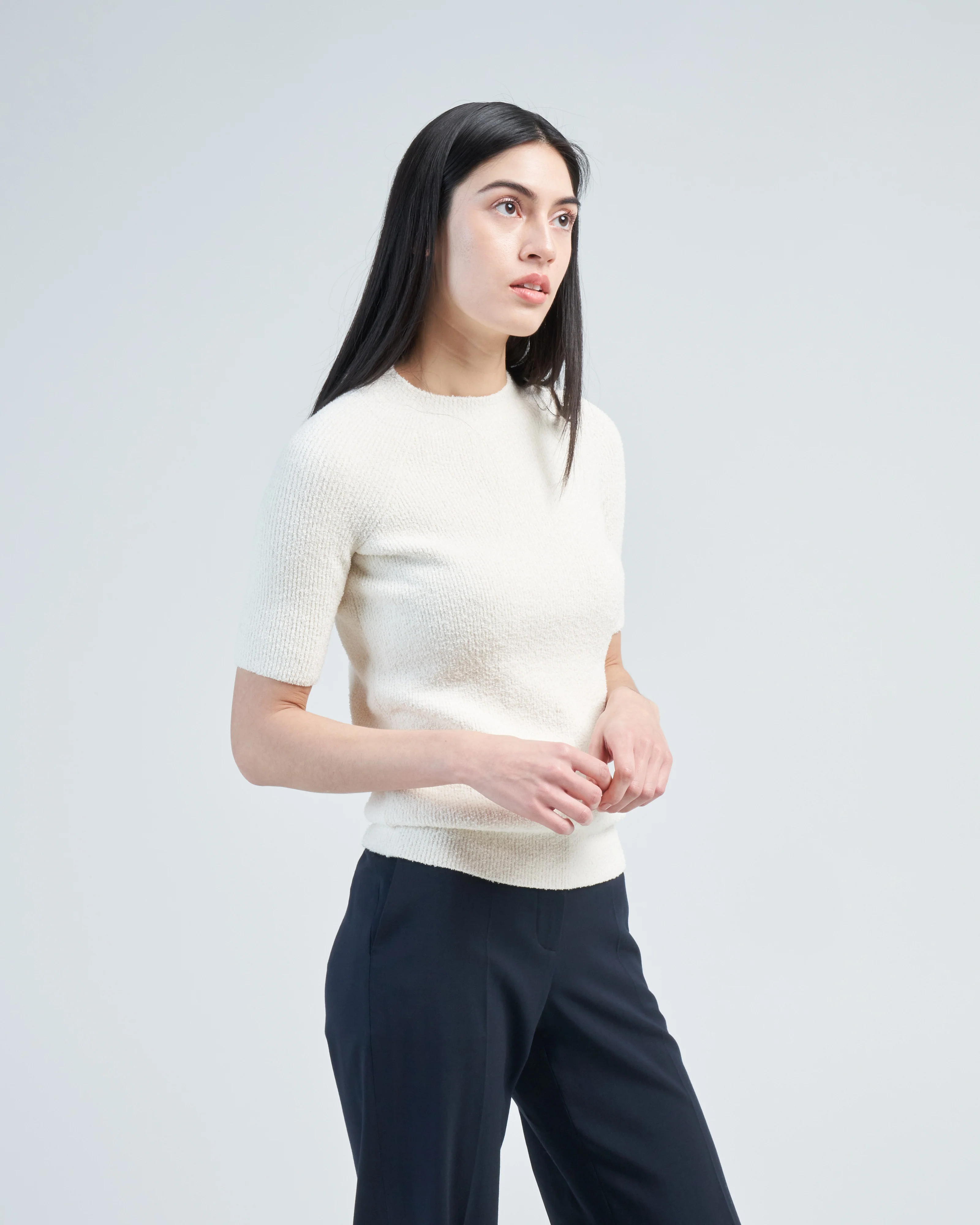 raglan sleeve terry knit - Image 4