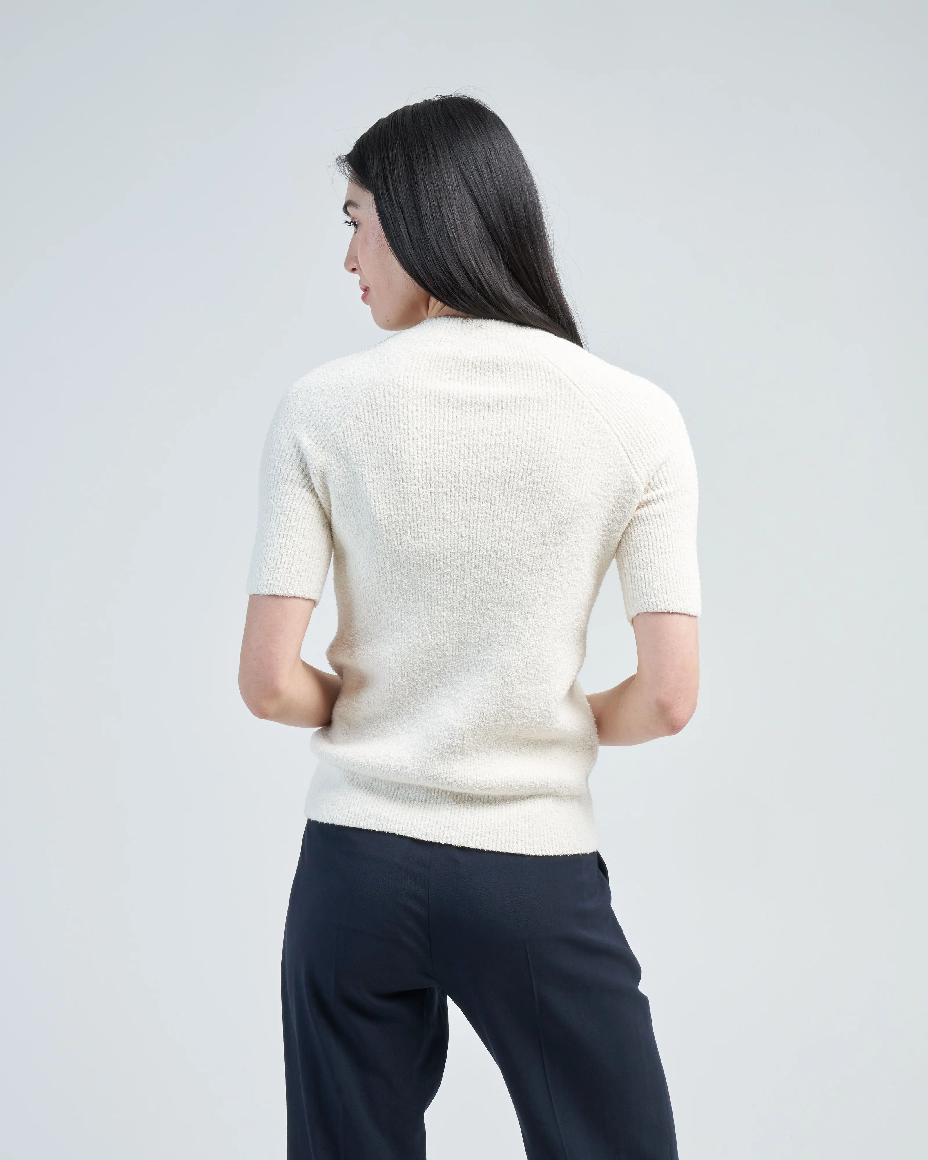 raglan sleeve terry knit - Image 5