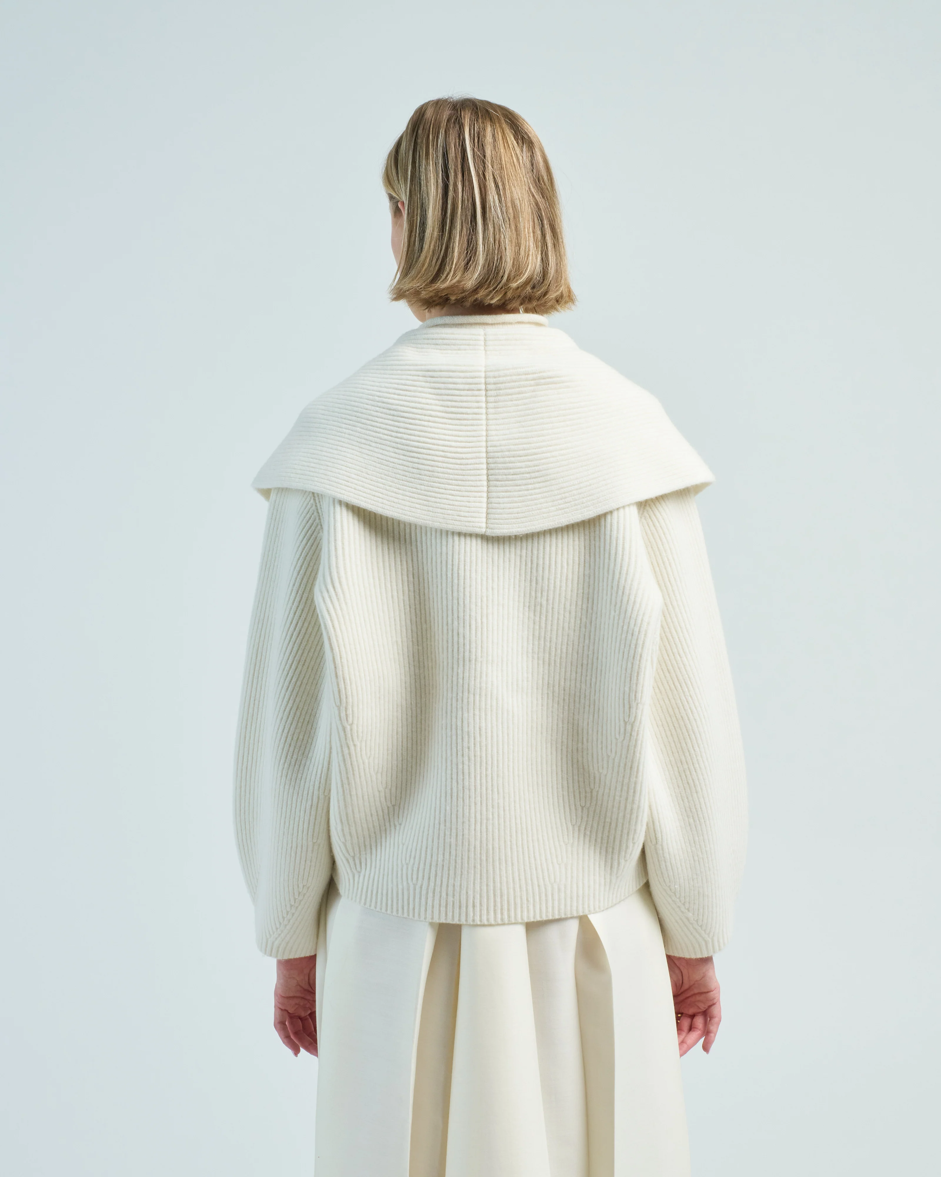 shawl lapel cardigan - Image 2
