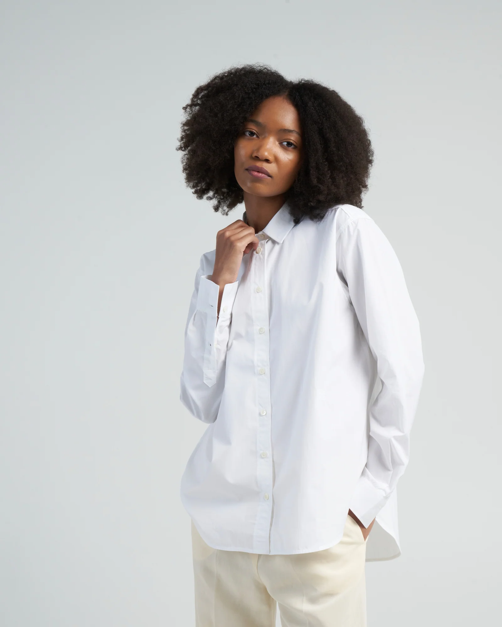 signature cotton shirt - Image 4