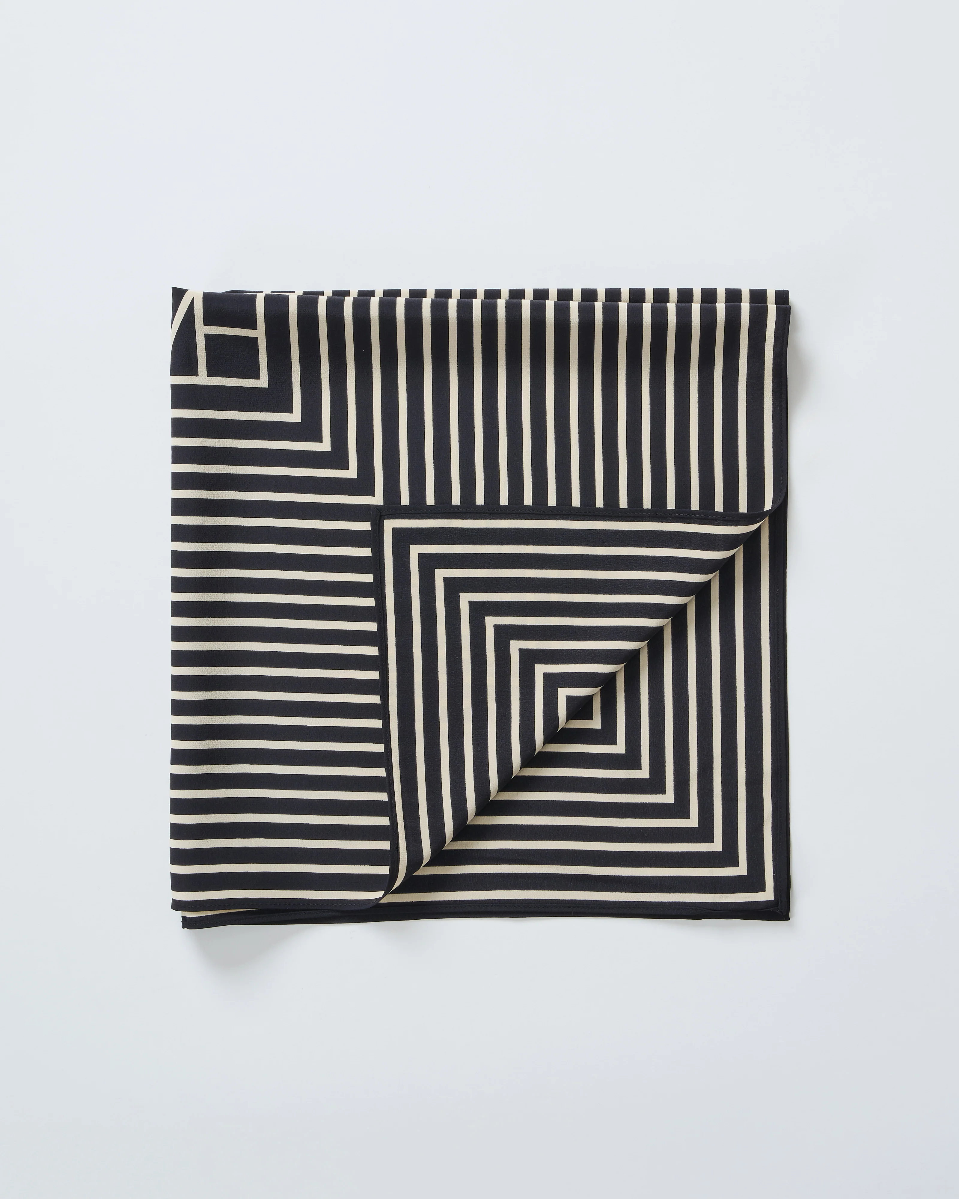 signature monogram silk scarf - Image 3