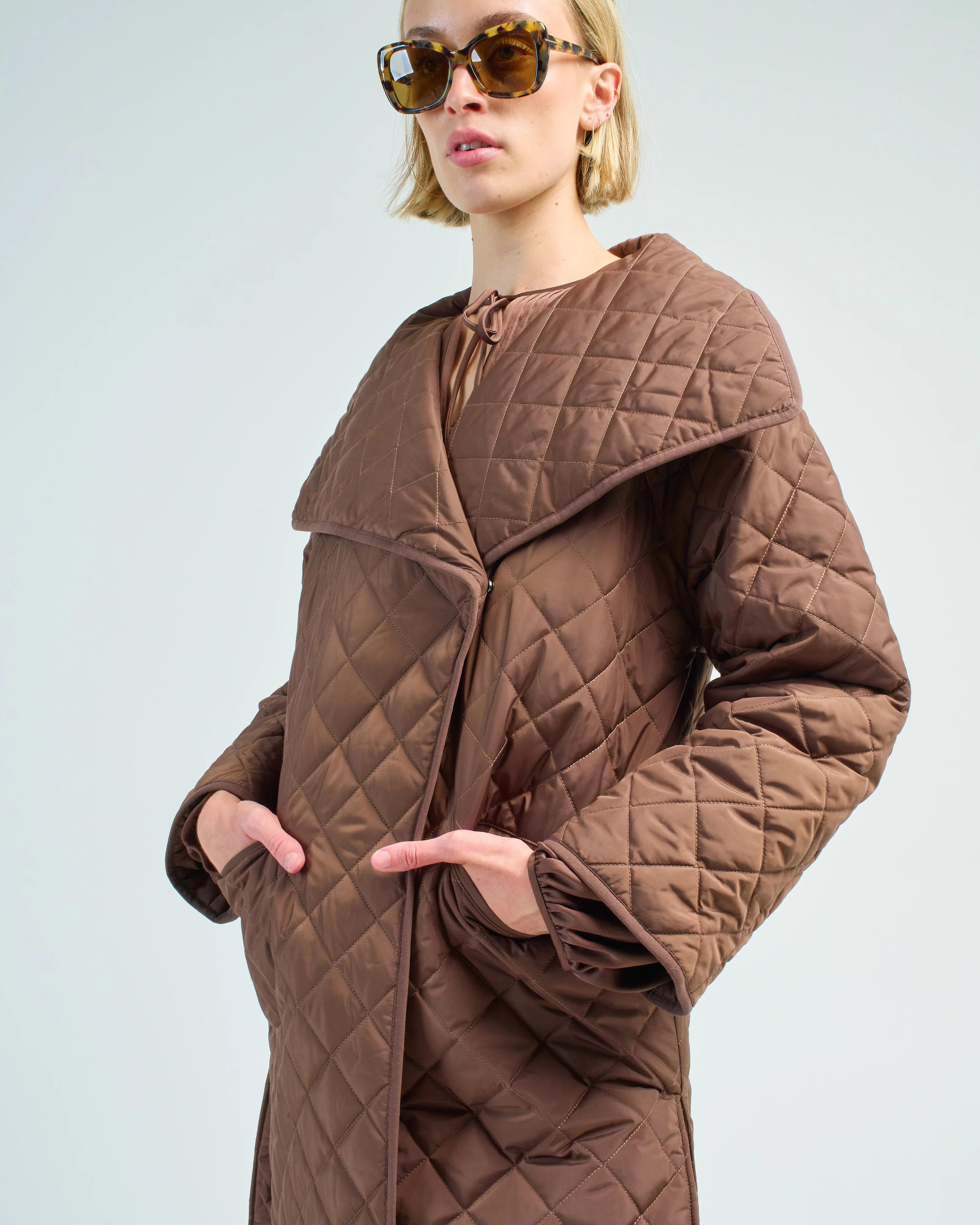 signature quilted coat - Image 2