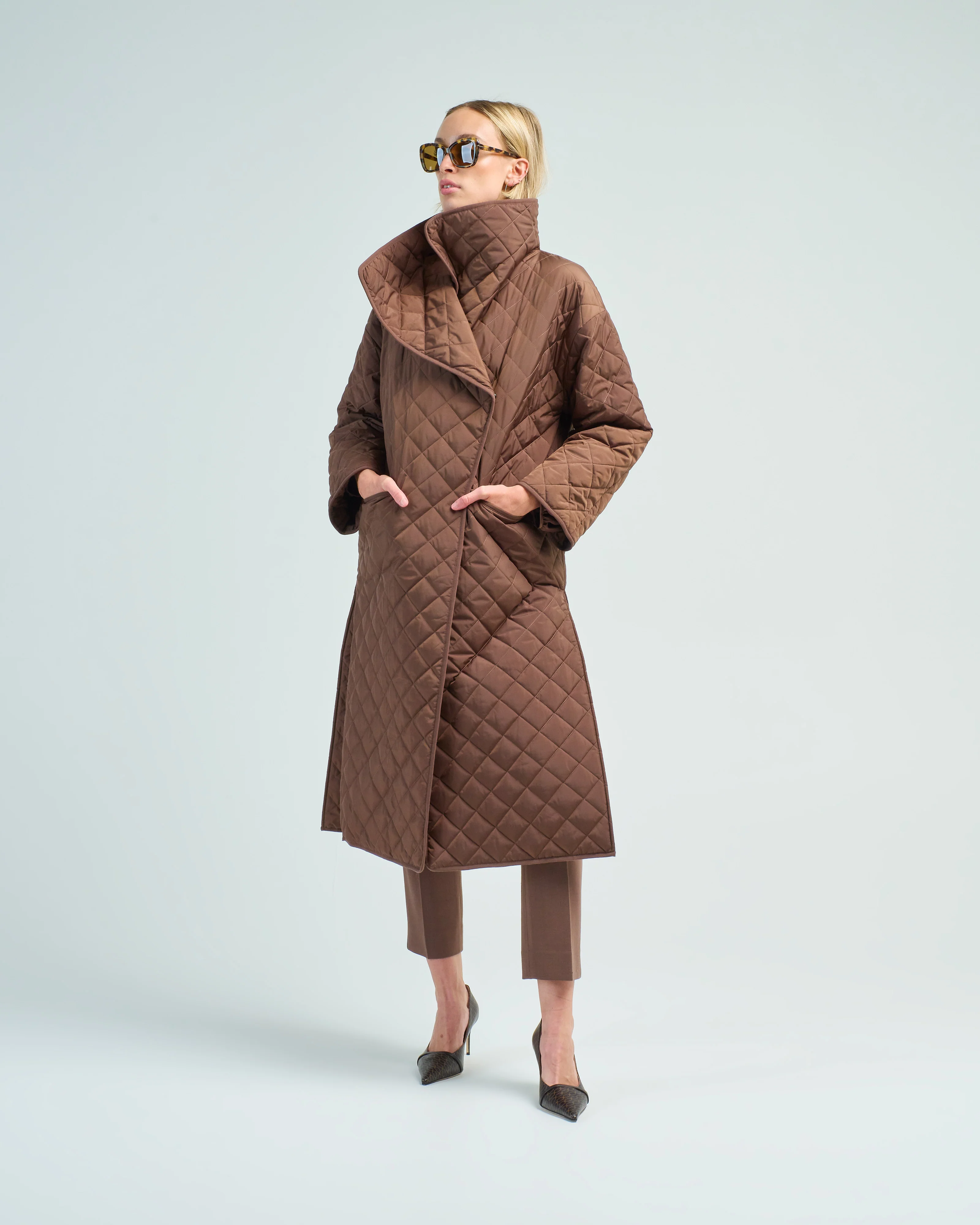 signature quilted coat - Image 4