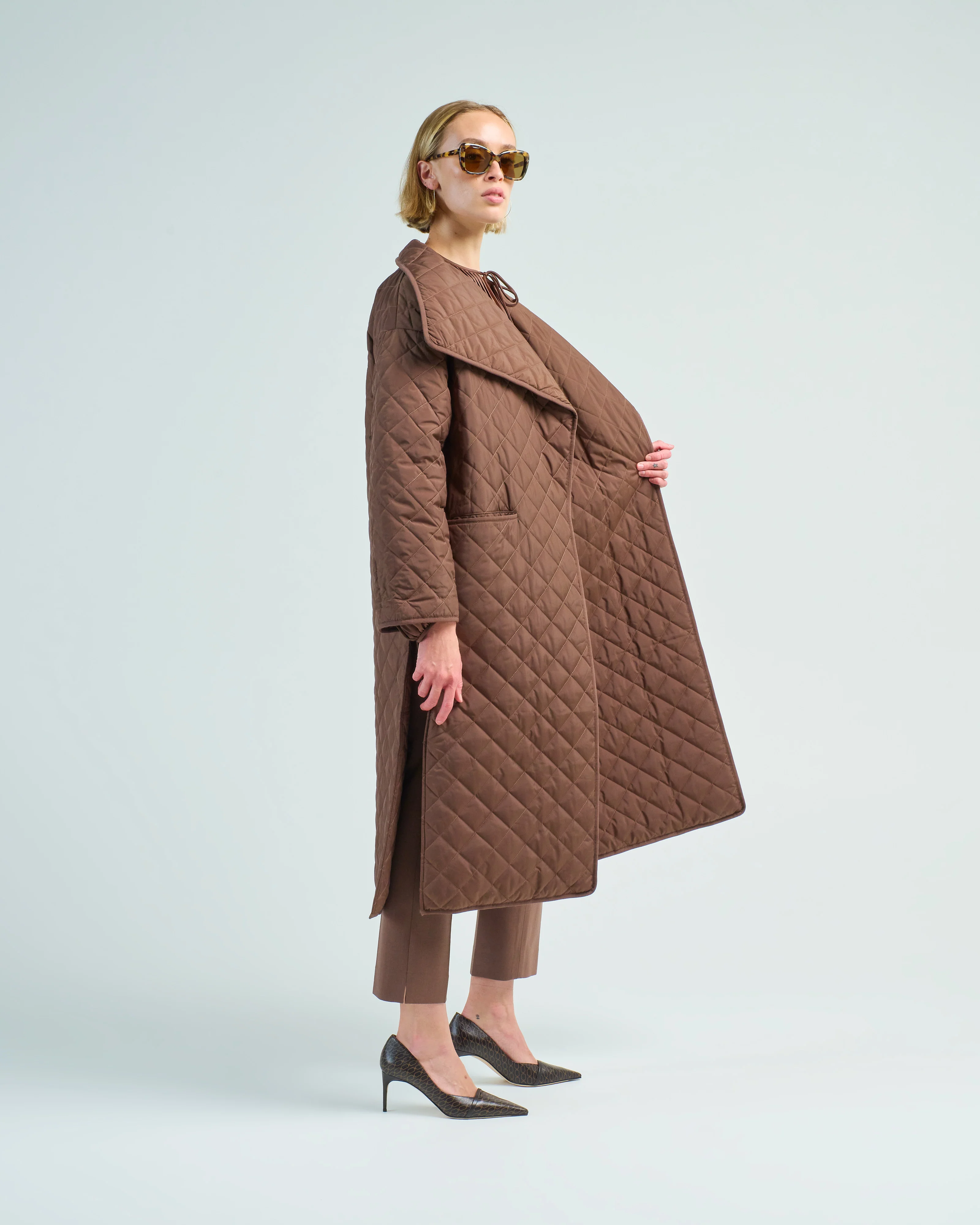 signature quilted coat - Image 5