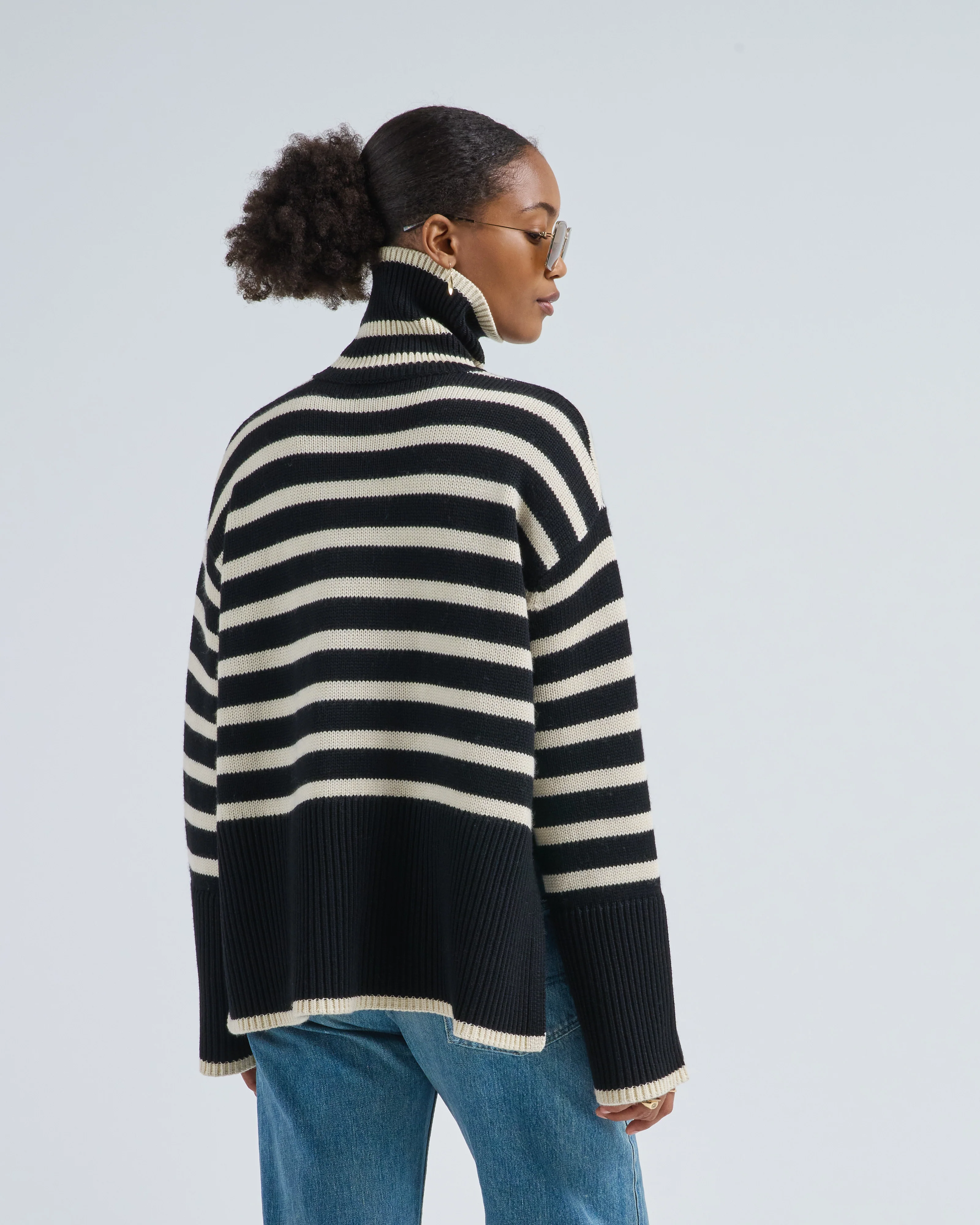 signature stripe turtleneck - Image 5