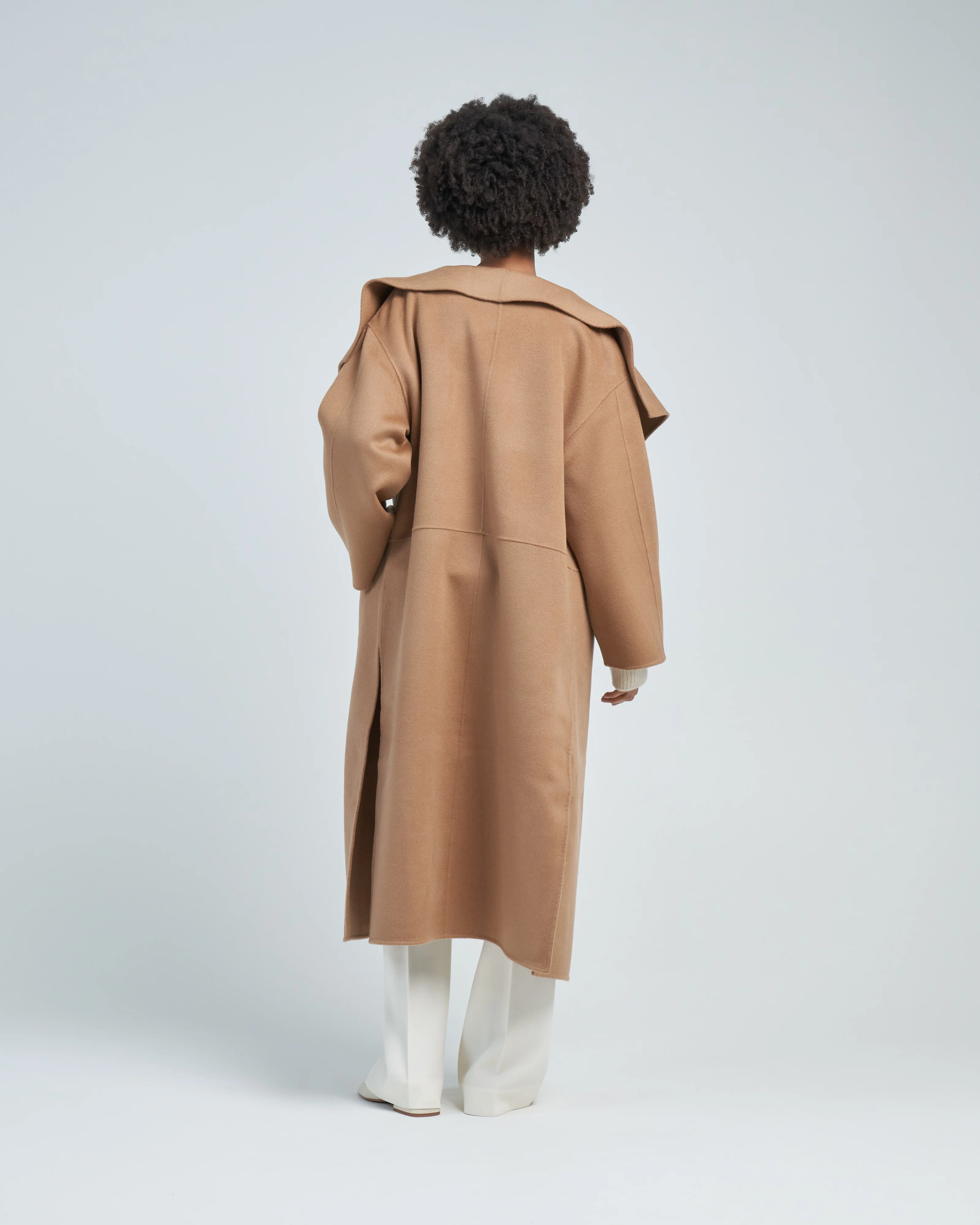 signature wool cashmere coat - Image 4