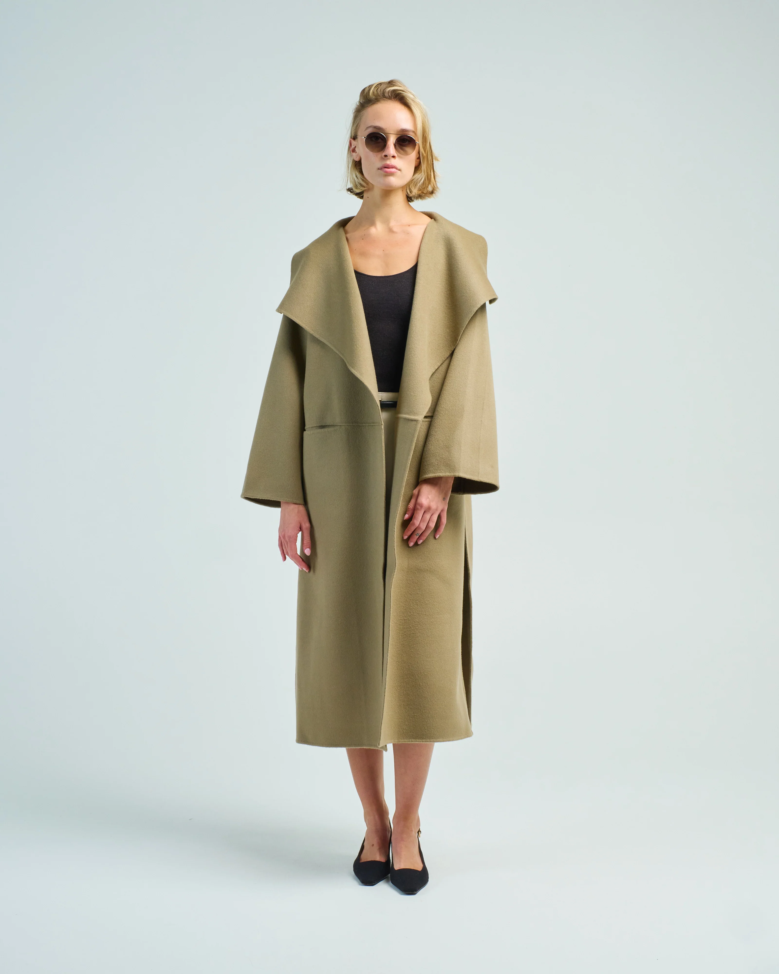 signature wool cashmere coat - Image 2