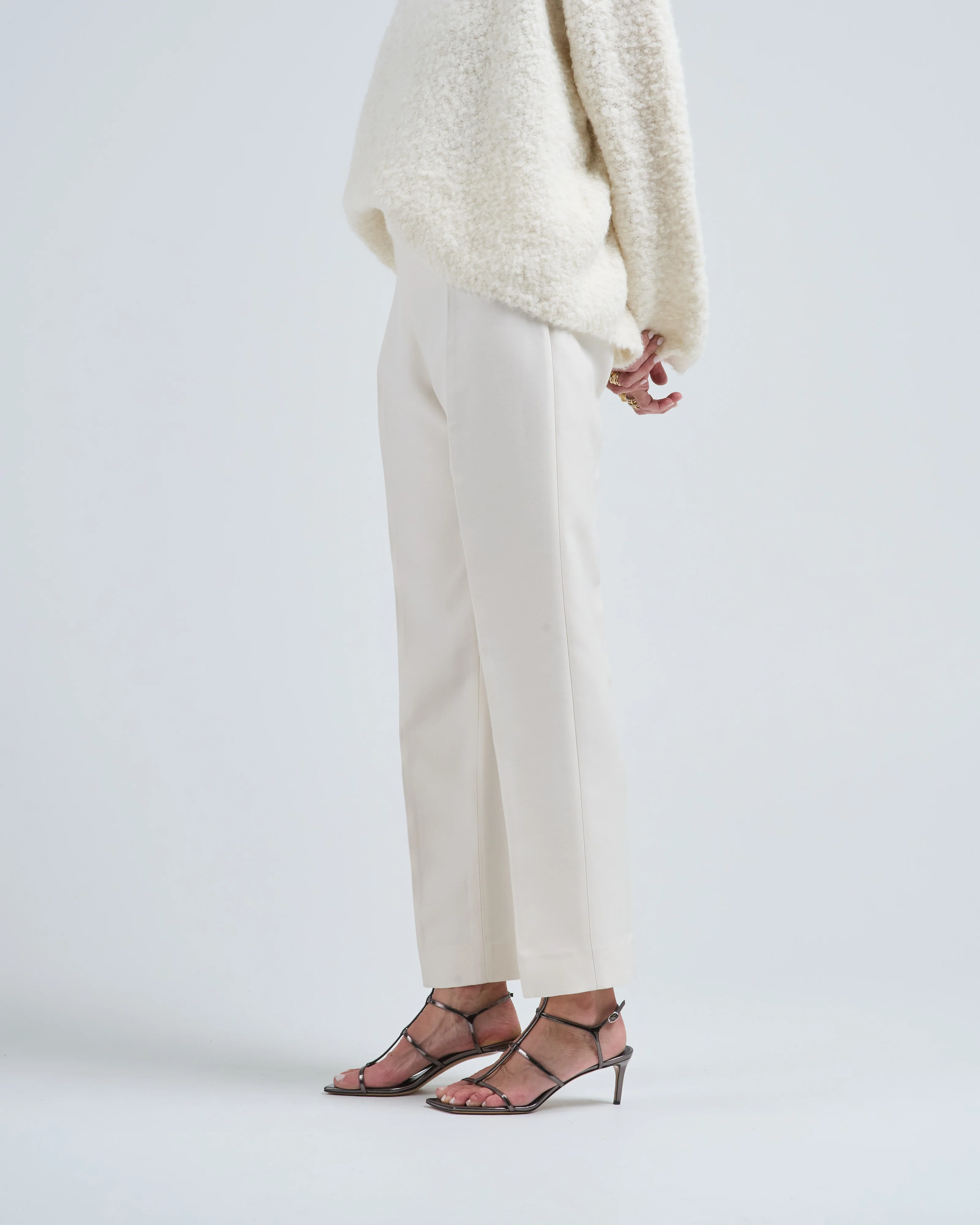 slim evening trousers - Image 3